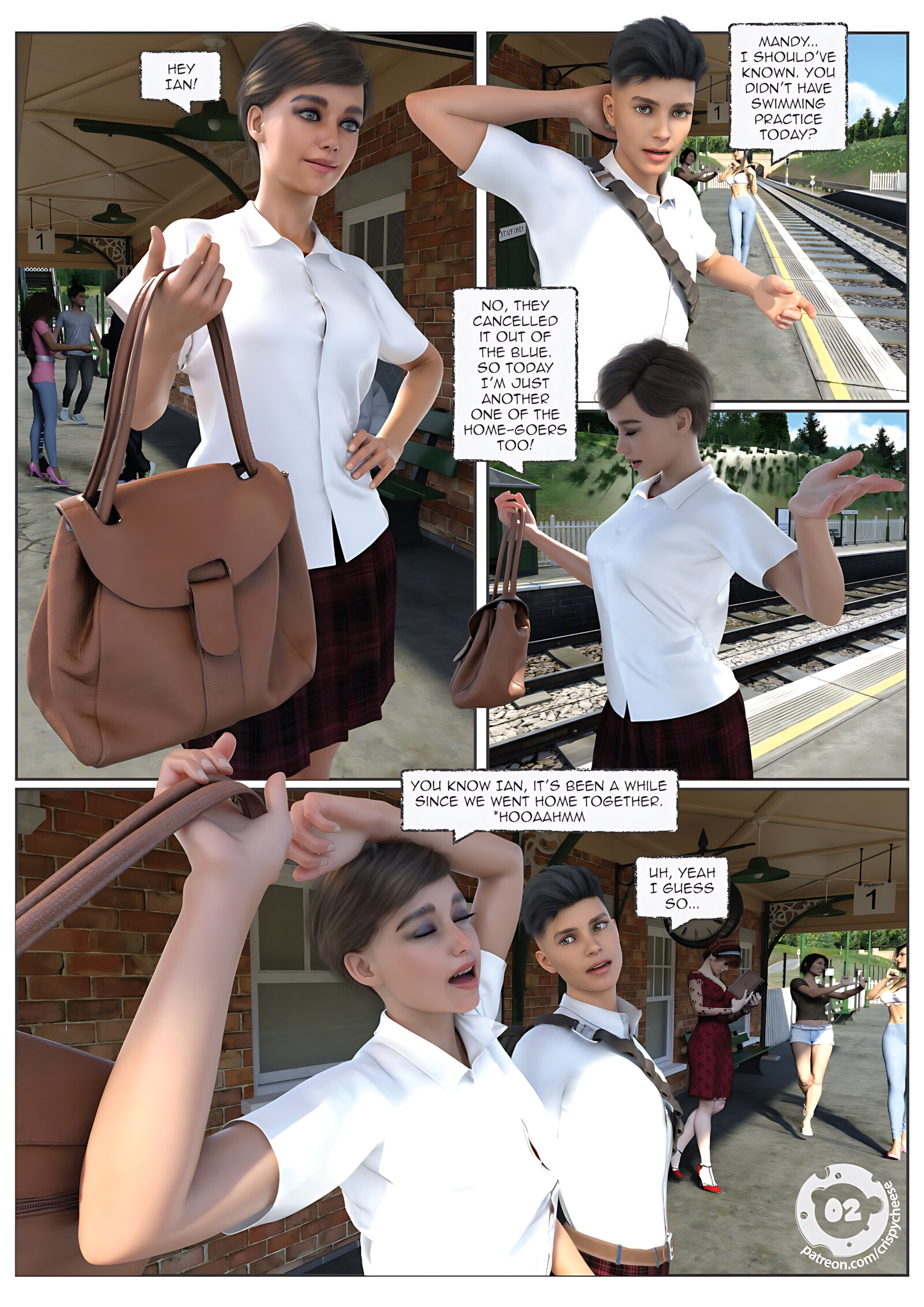 When Girl Meets Boy [Crispy Cheese], When Girl Meets Boy 1, page 3 of 10