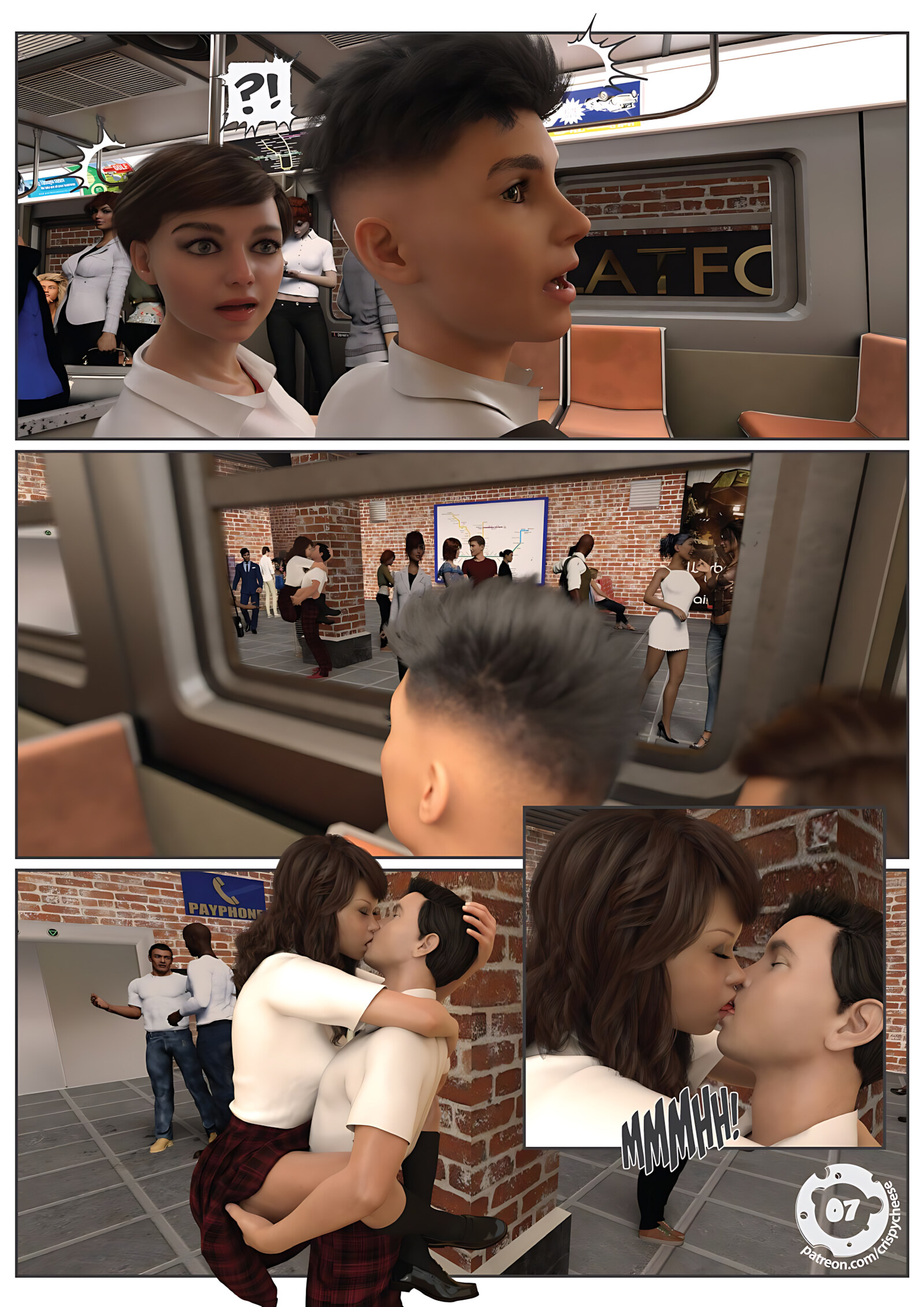 When Girl Meets Boy [Crispy Cheese], When Girl Meets Boy 1, page 8 of 10