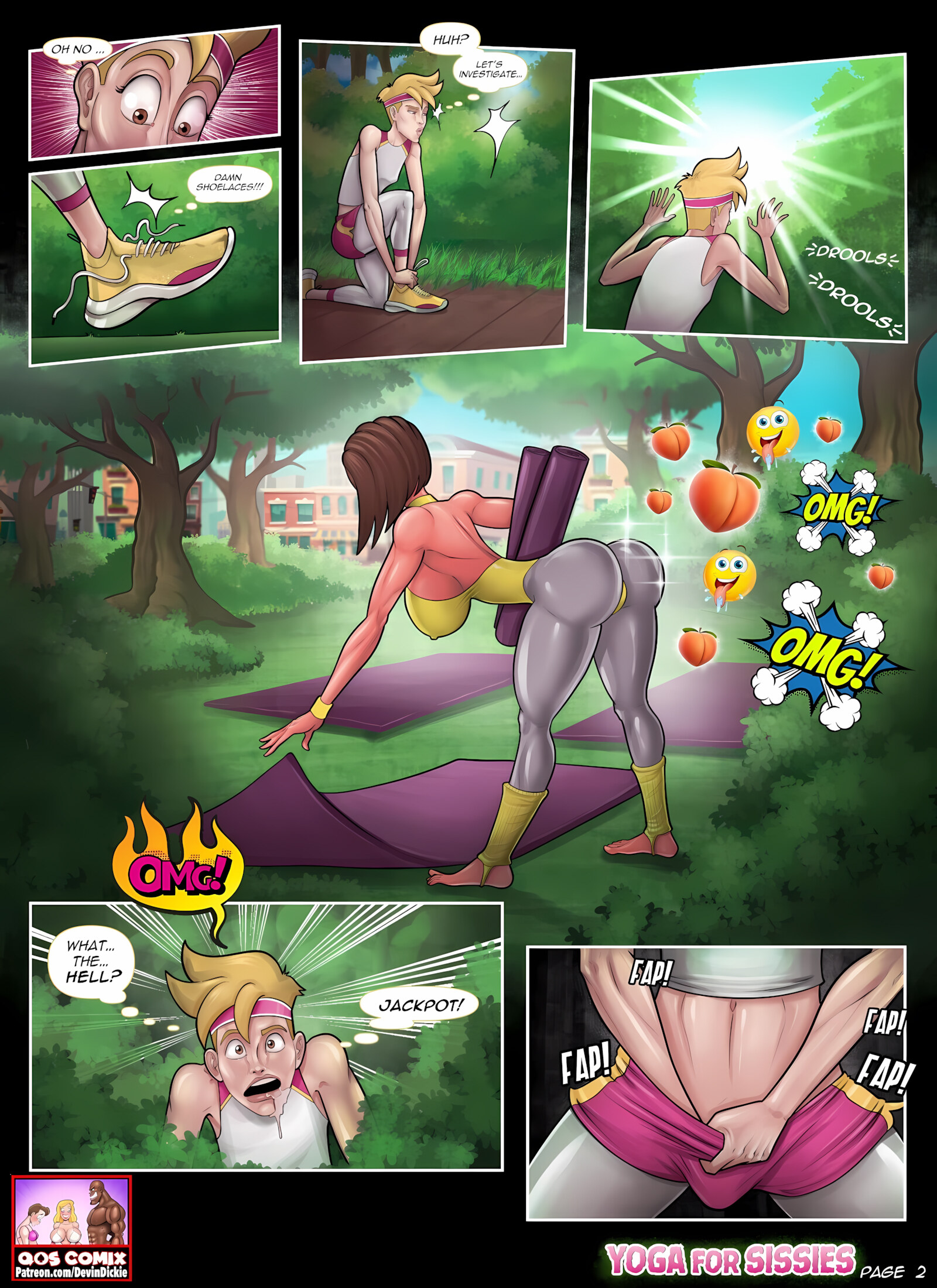 Yoga For Sissies [Devin Dickie], Yoga For Sissies, page 3 of 15