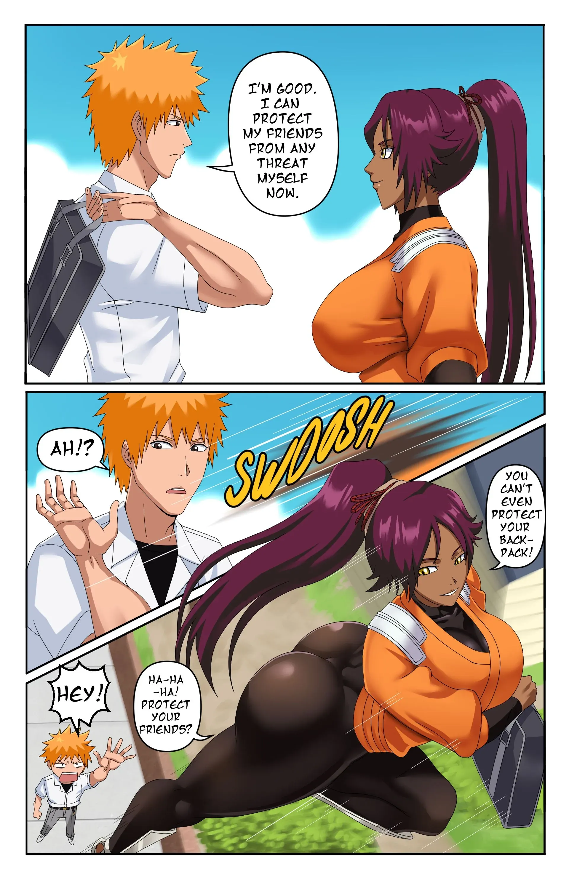 Yoruichi (Bleach), 1 . Yoruichi - Chapter 1 [Pink Pawg], page 2 of 15