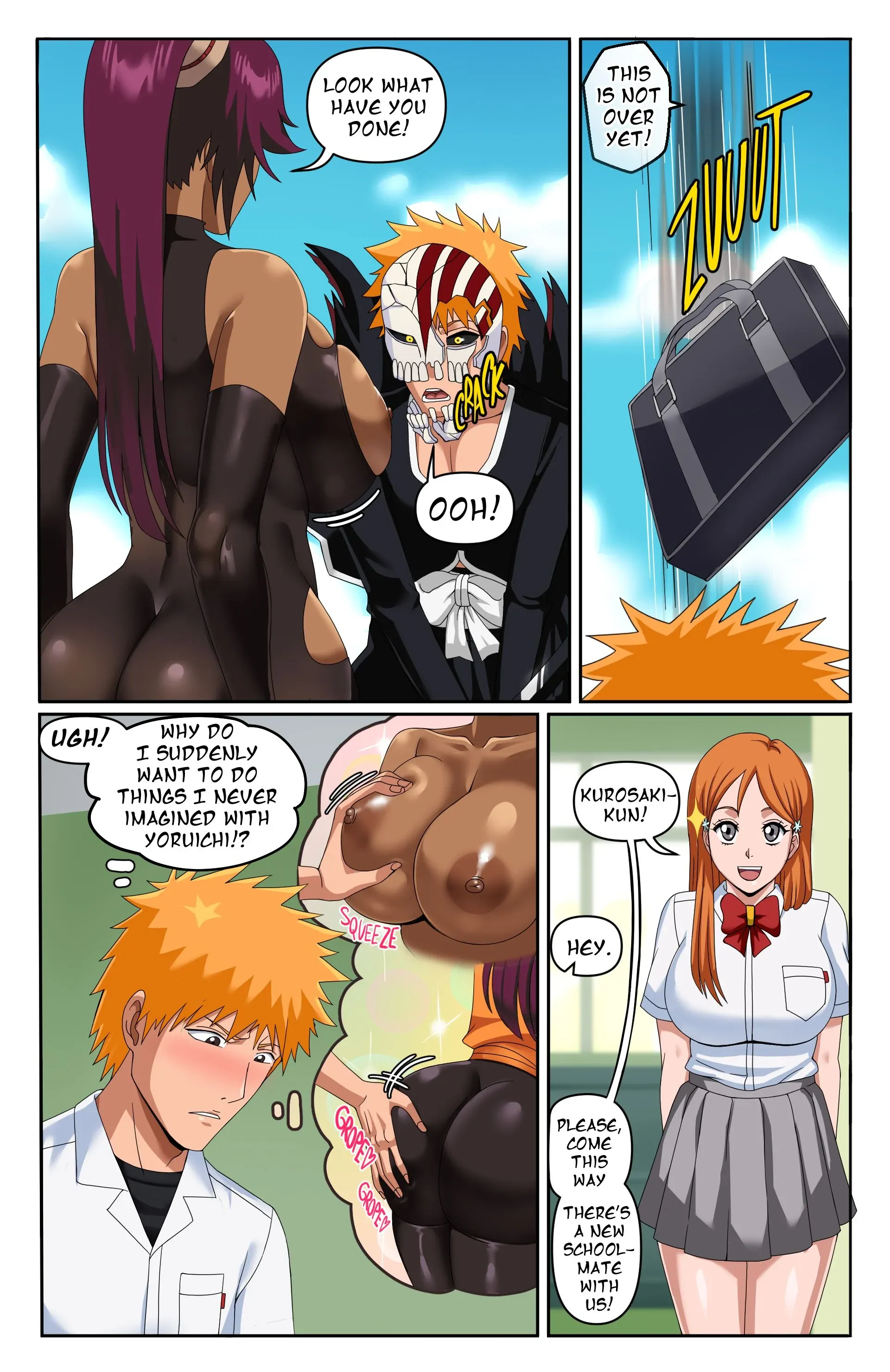 Yoruichi (Bleach), 1 . Yoruichi - Chapter 1 [Pink Pawg], page 4 of 15