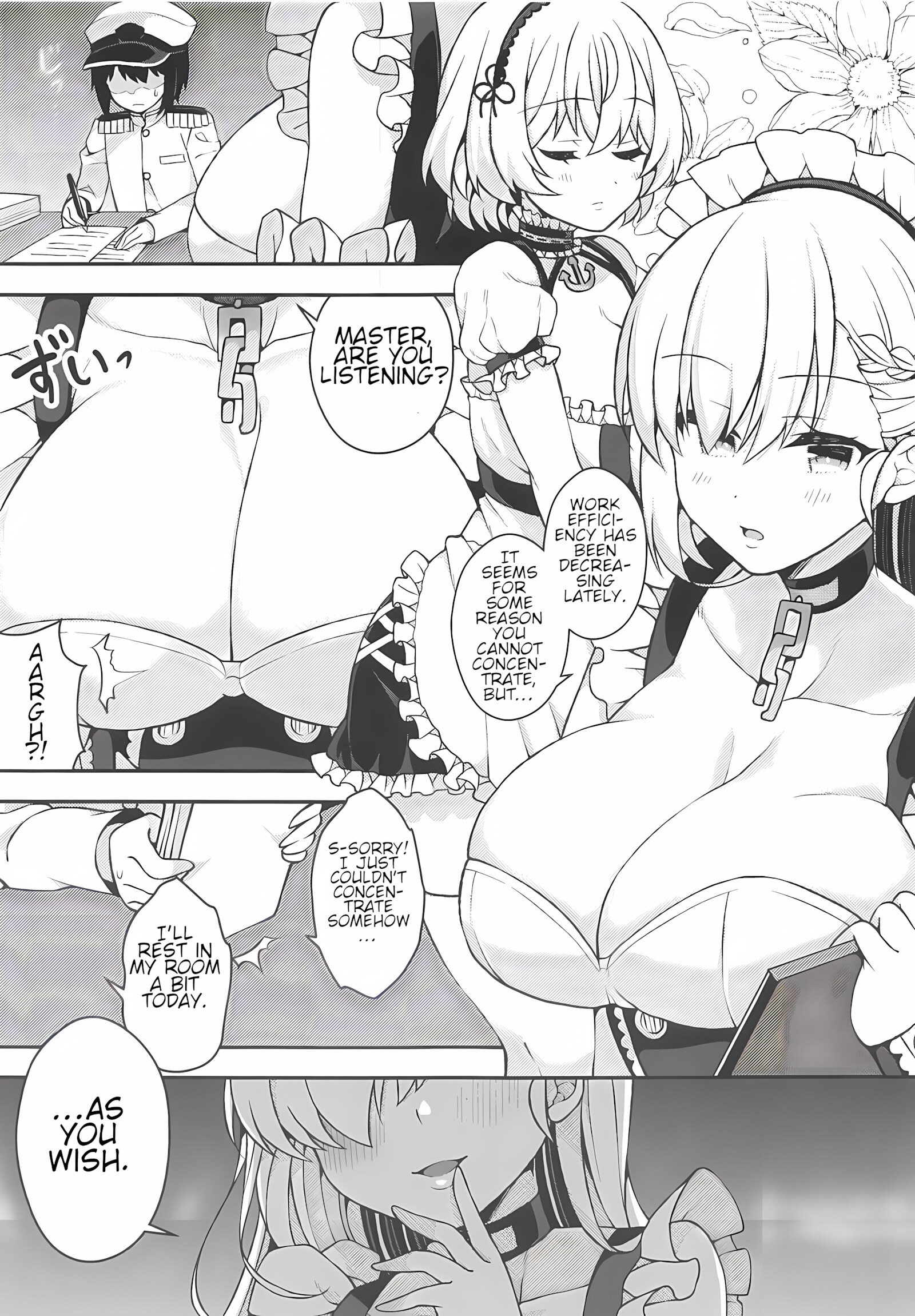 Belfast to Sirius ni Mainichi Kyousei Osewa Sareru Hanashi [Arato Asato], Belfast to Sirius ni Mainichi Kyousei Osewa Sareru Hanashi, page 4 of 22