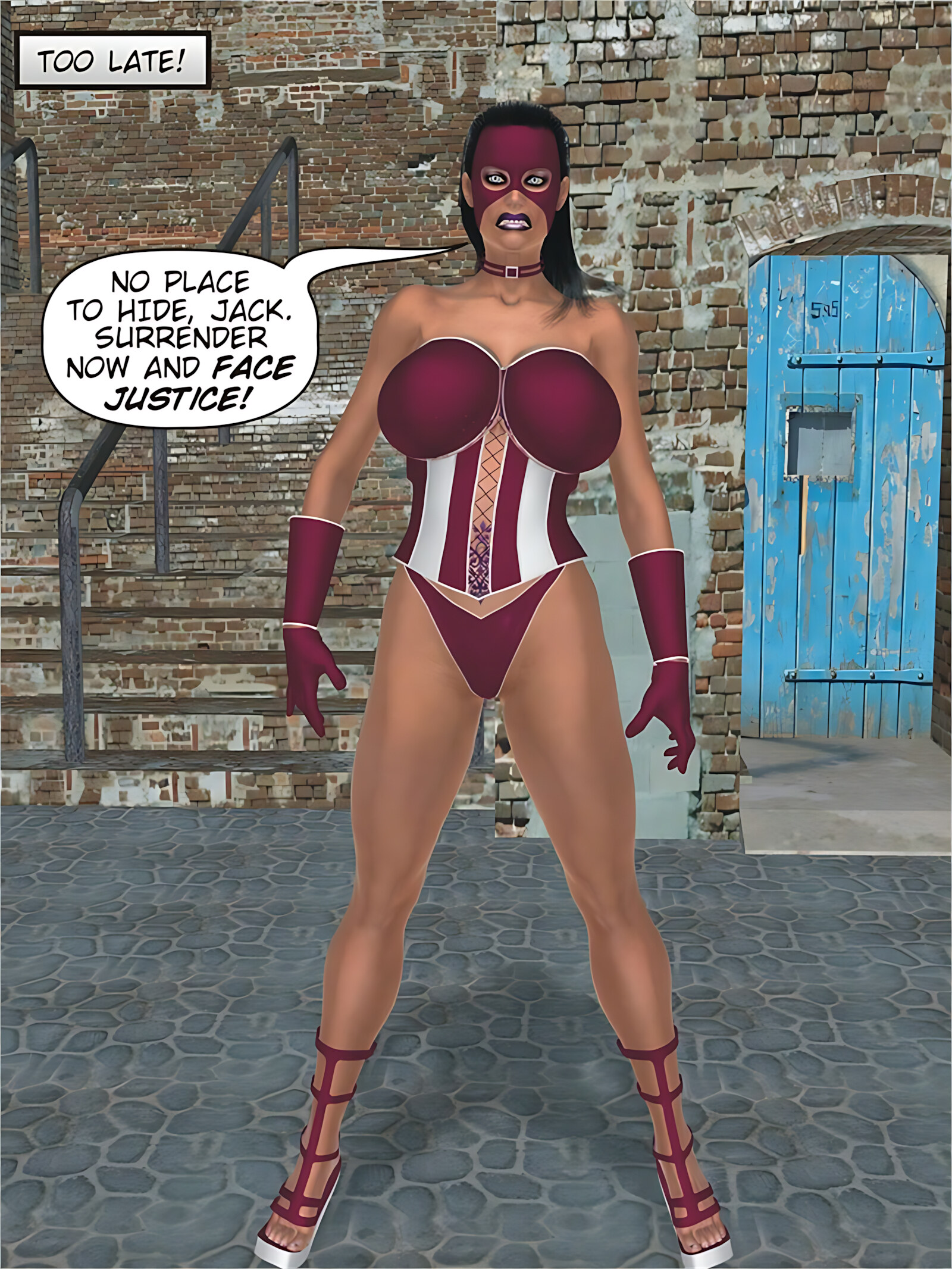 Blackened Star [Captured Heroines], Blackened Star, page 3 of 41