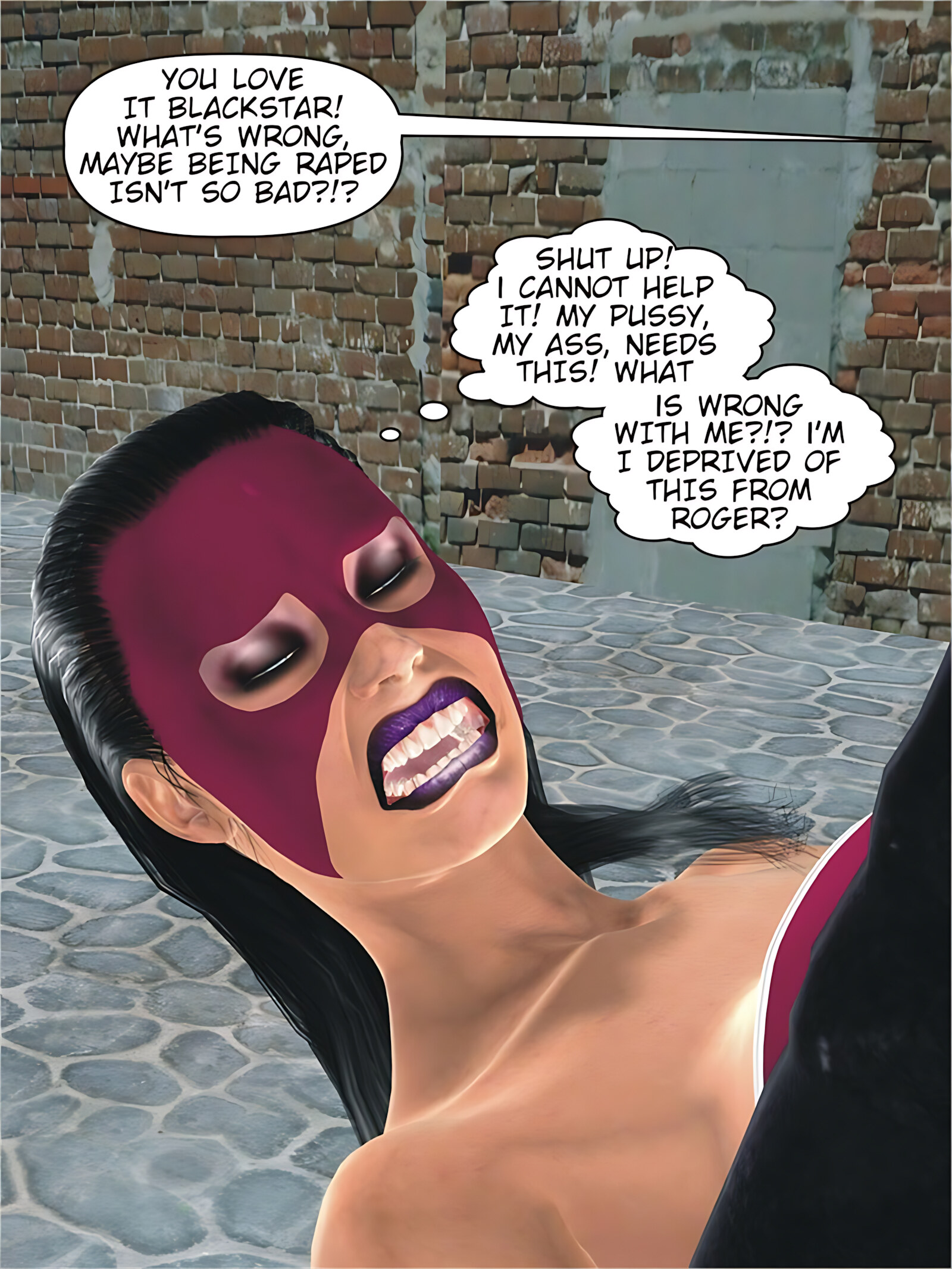 Blackened Star [Captured Heroines], Blackened Star, page 32 of 41