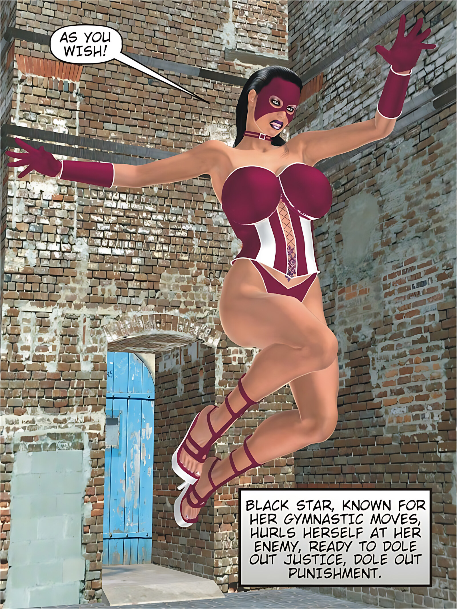 Blackened Star [Captured Heroines], Blackened Star, page 6 of 41