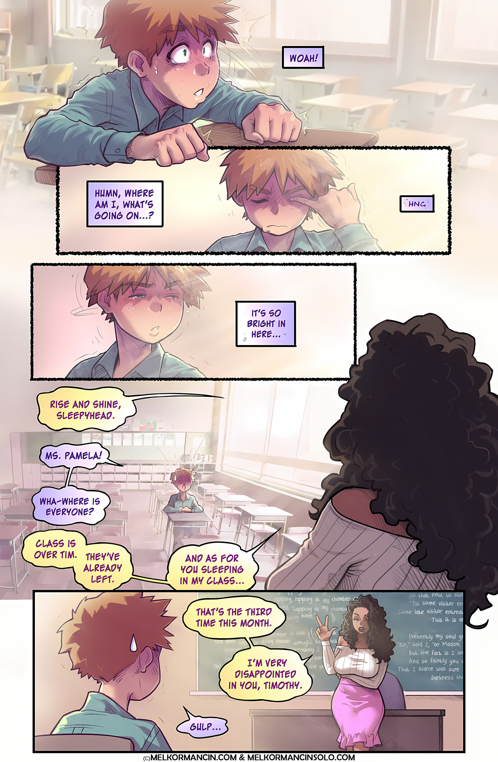 Breaking In Tim [Romulo Melkor Mancin], Breaking In Tim, page 4 of 32