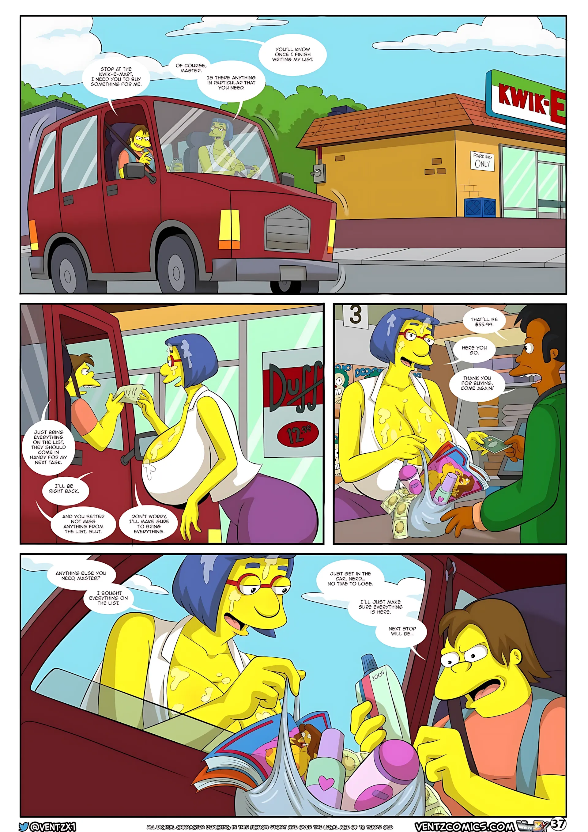 Bully’s Quest – The Simpsons [VentzX], 1. Bully's Quest - Chapter 1, page 38 of 41
