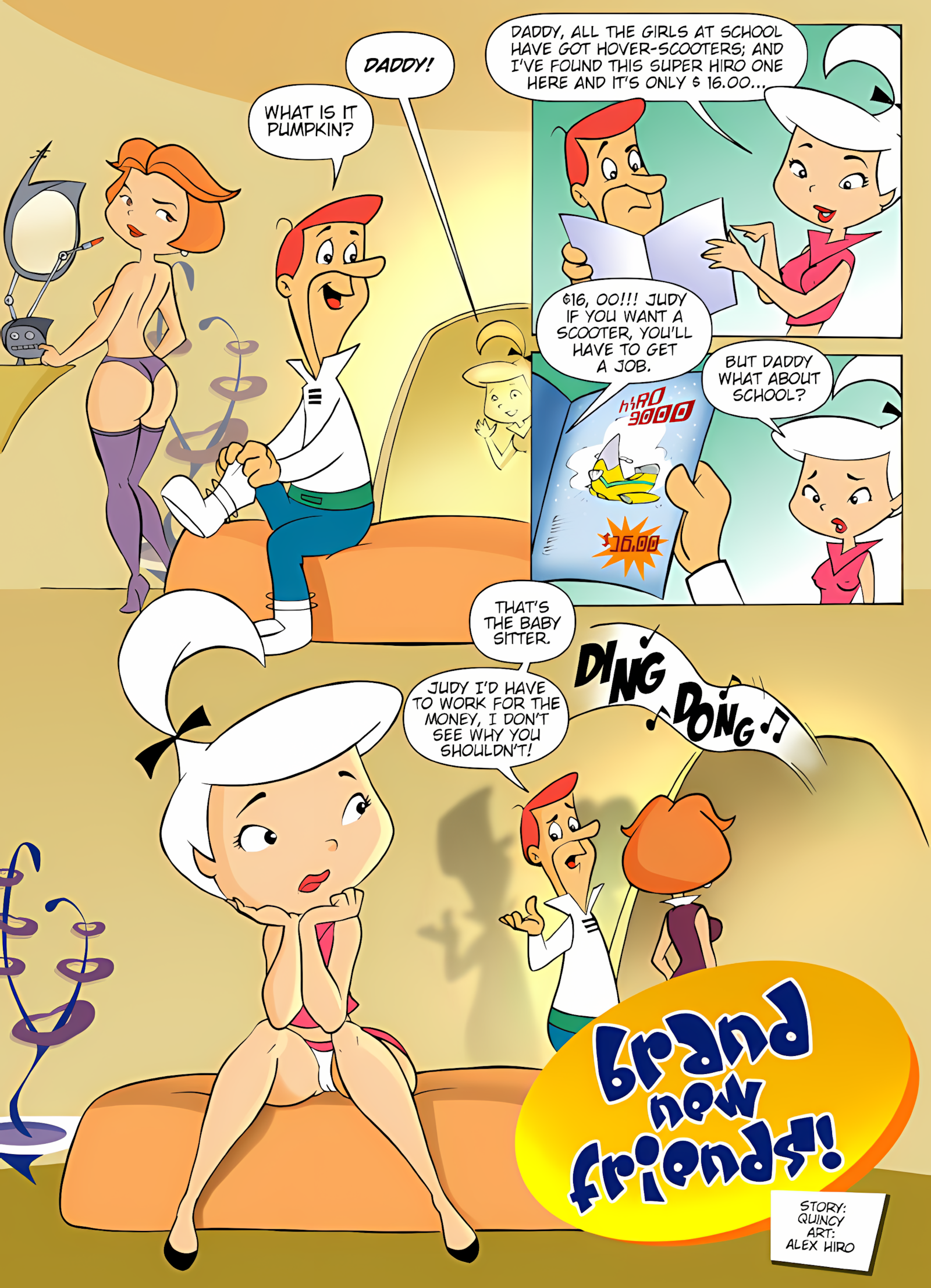 Cheating Jetsons Family [Alex Hiro], Cheating Jetsons Family, page 1 of 11
