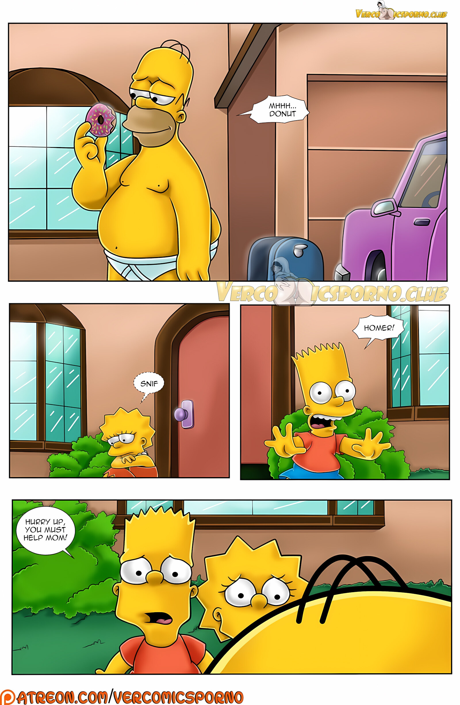 Homer’s Nightmare (The Simpsons), Homer’s Nightmare, page 2 of 6