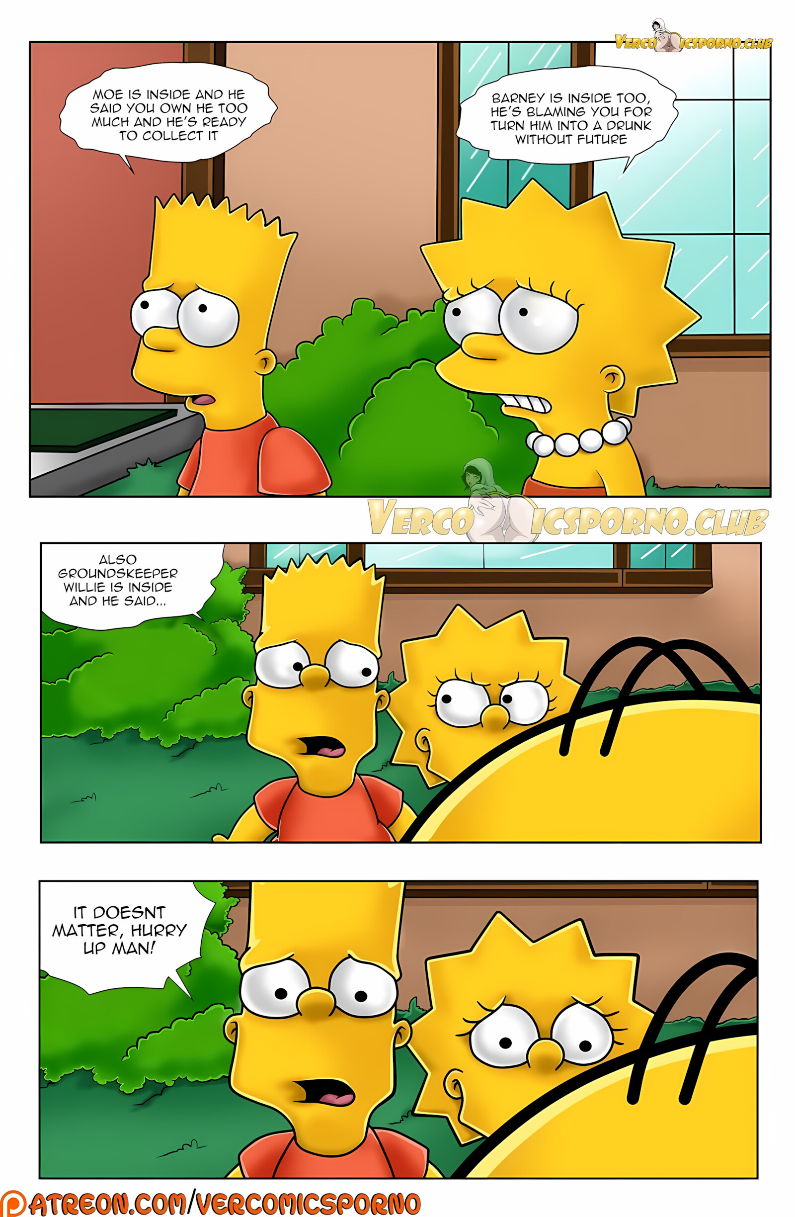 Homer’s Nightmare (The Simpsons), Homer’s Nightmare, page 3 of 6