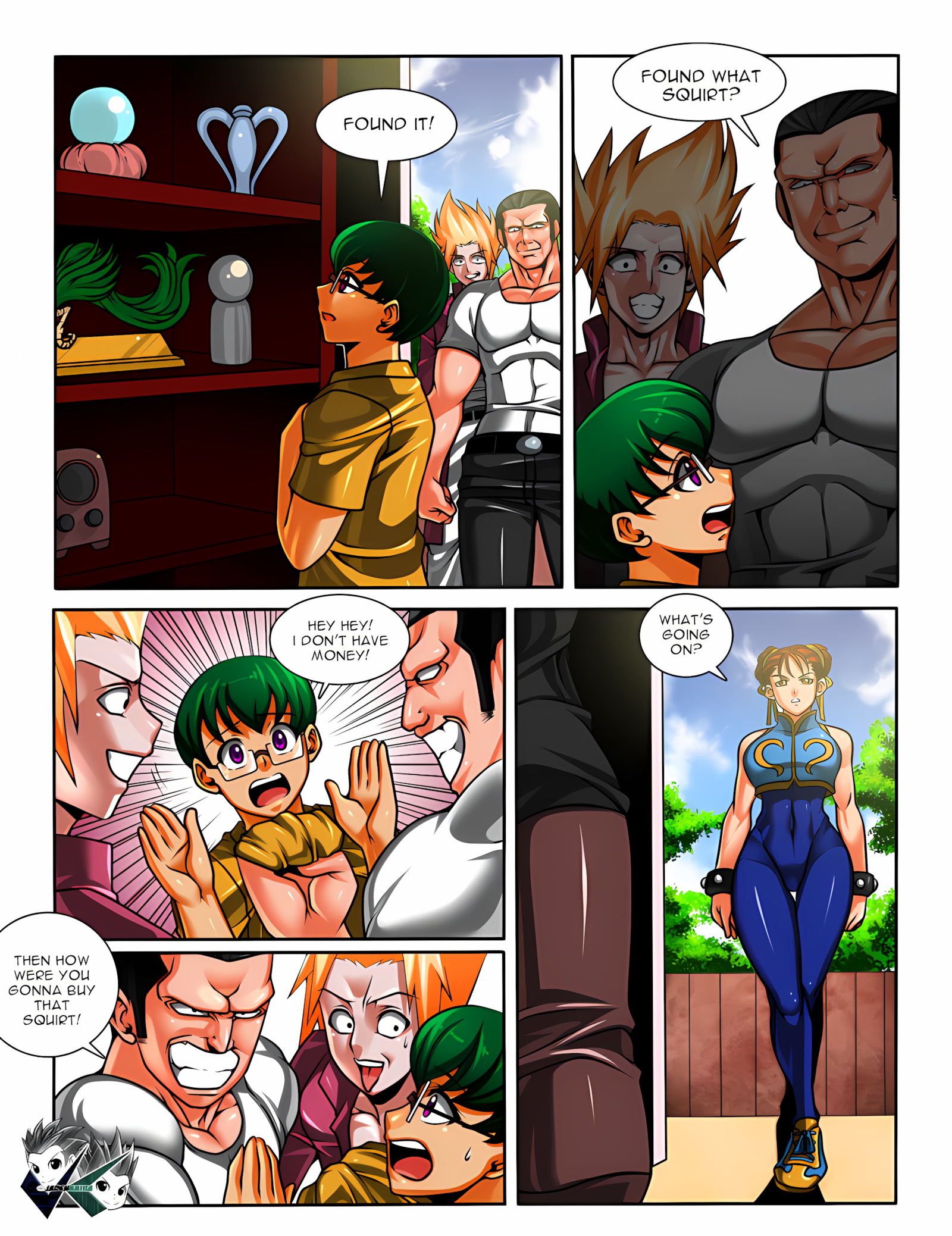 Chun-Li Body Swap [JadenKaiba], Chun-Li Body Swap, page 1 of 9