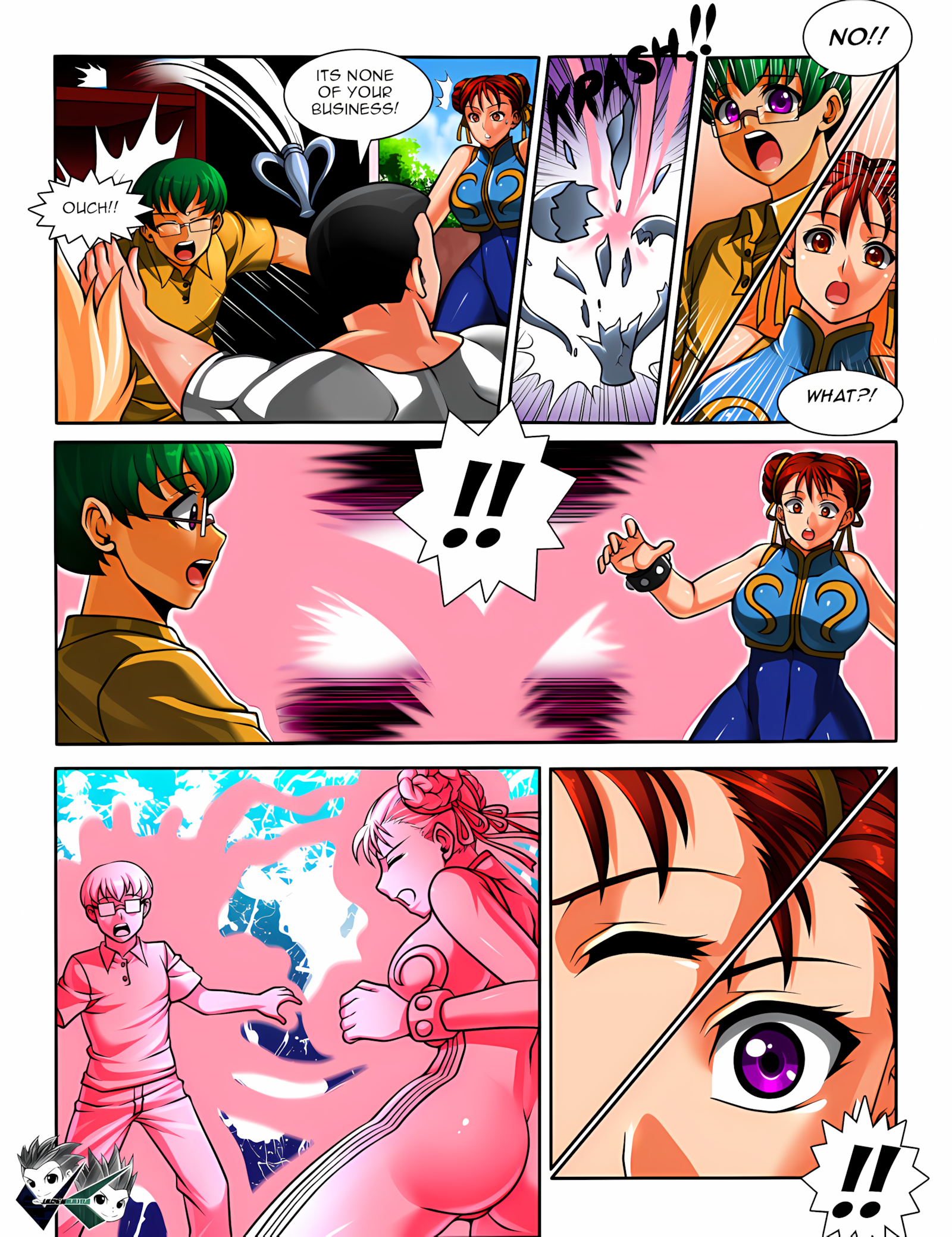 Chun-Li Body Swap [JadenKaiba], Chun-Li Body Swap, page 2 of 9