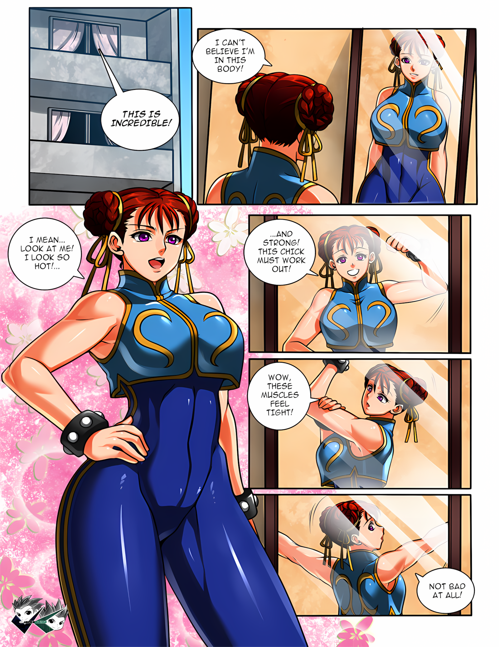 Chun-Li Body Swap [JadenKaiba], Chun-Li Body Swap, page 4 of 9
