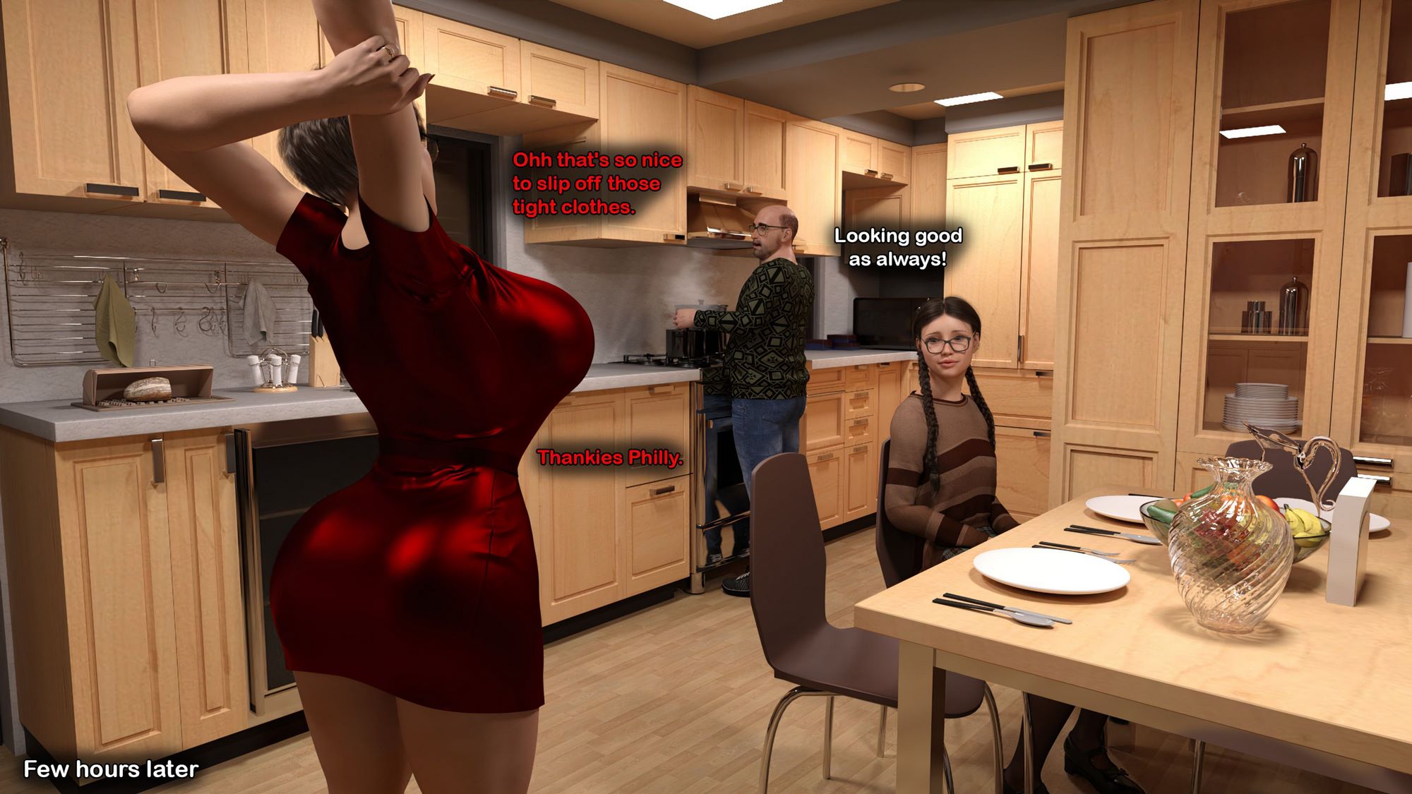 Date With Principal [Serge3DX], Date With Principal, page 69 of 214