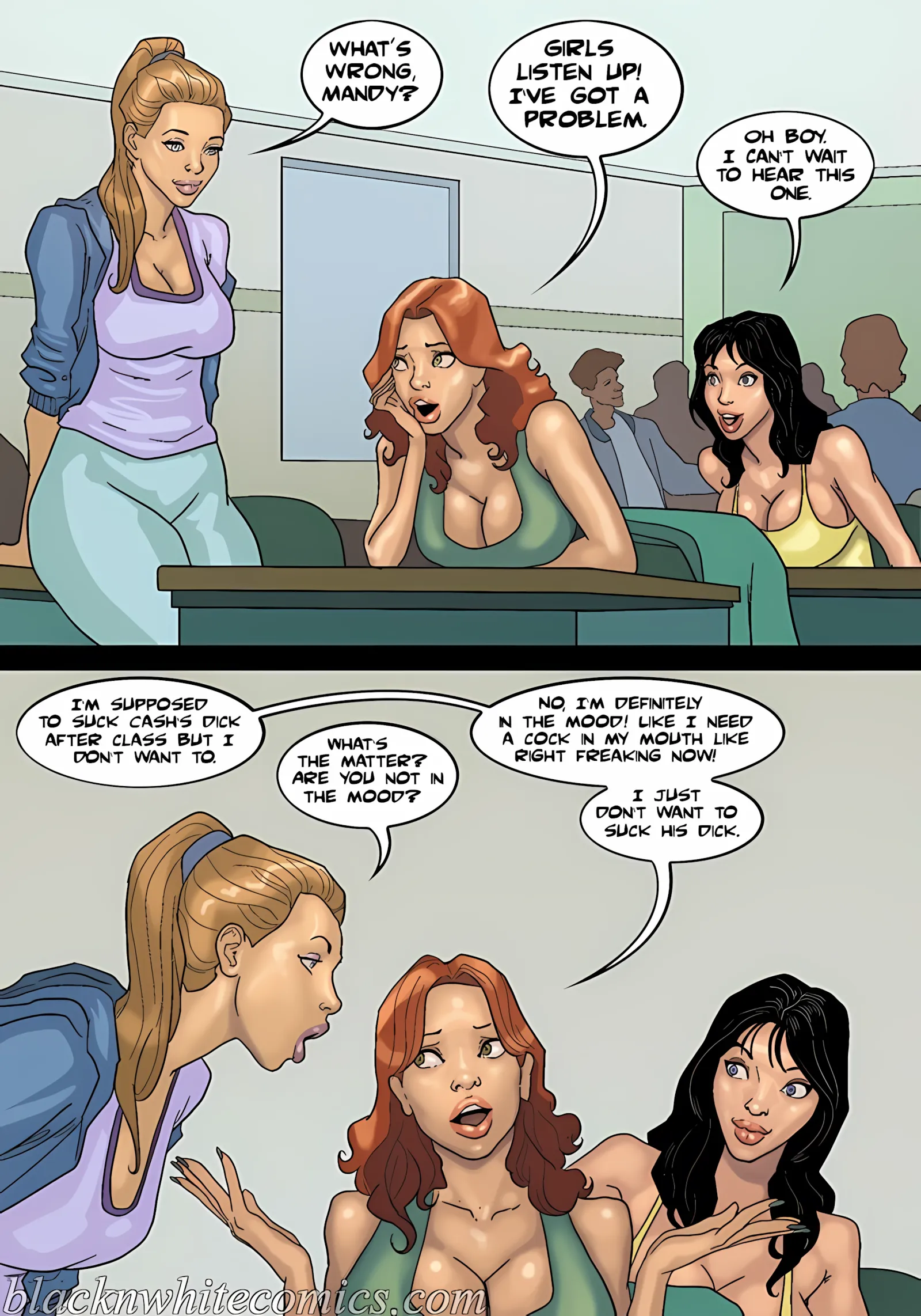 Detention [Yair], 3 . Detention - Part 3 [BlackNWhiteComics], page 2 of 181