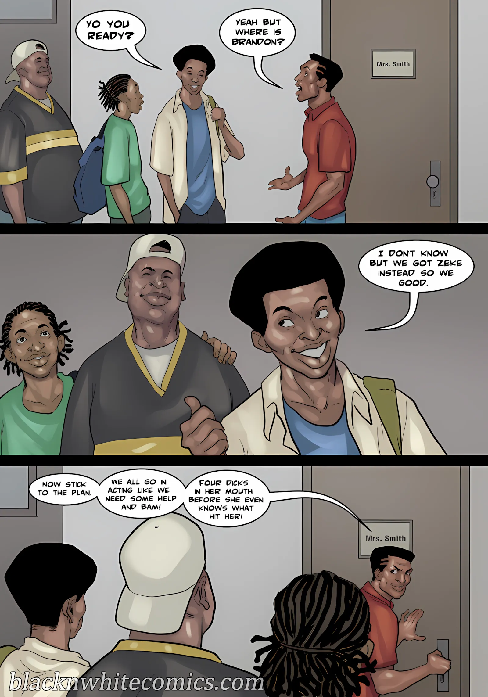 Detention [Yair], 3 . Detention - Part 3 [BlackNWhiteComics], page 127 of 181