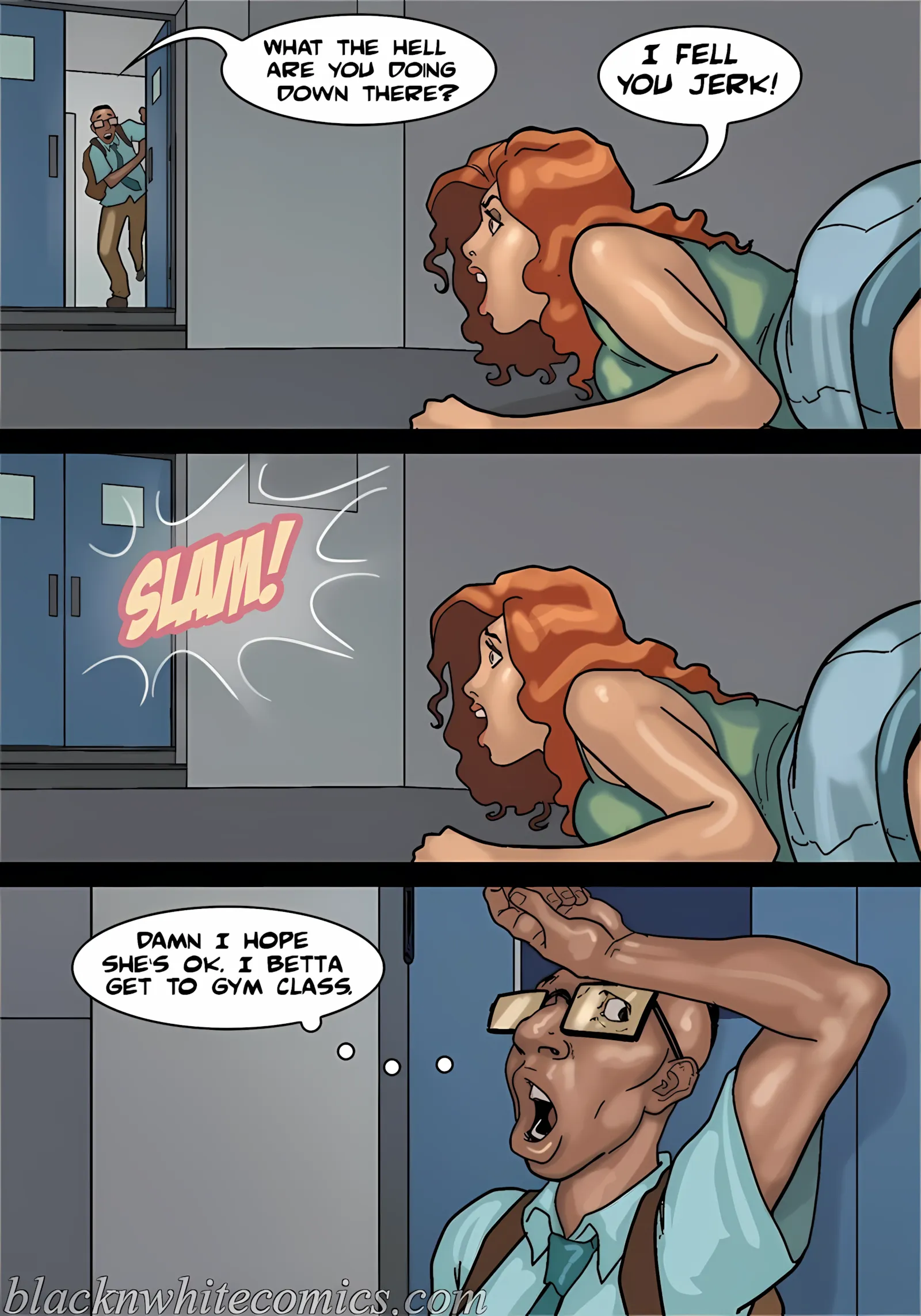 Detention [Yair], 3 . Detention - Part 3 [BlackNWhiteComics], page 23 of 181