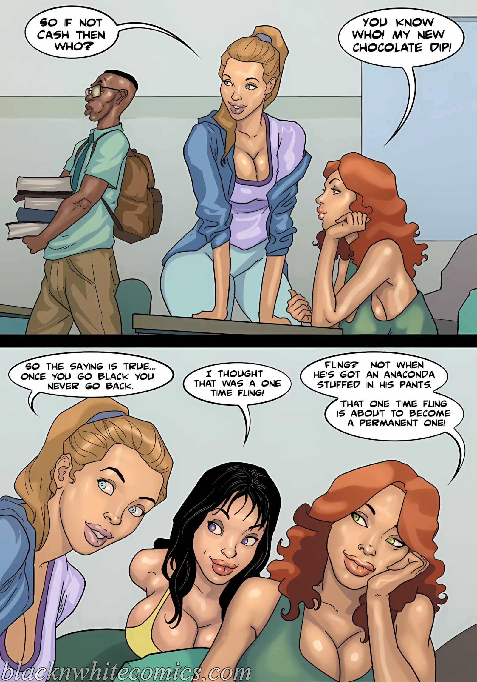 Detention [Yair], 3 . Detention - Part 3 [BlackNWhiteComics], page 4 of 181