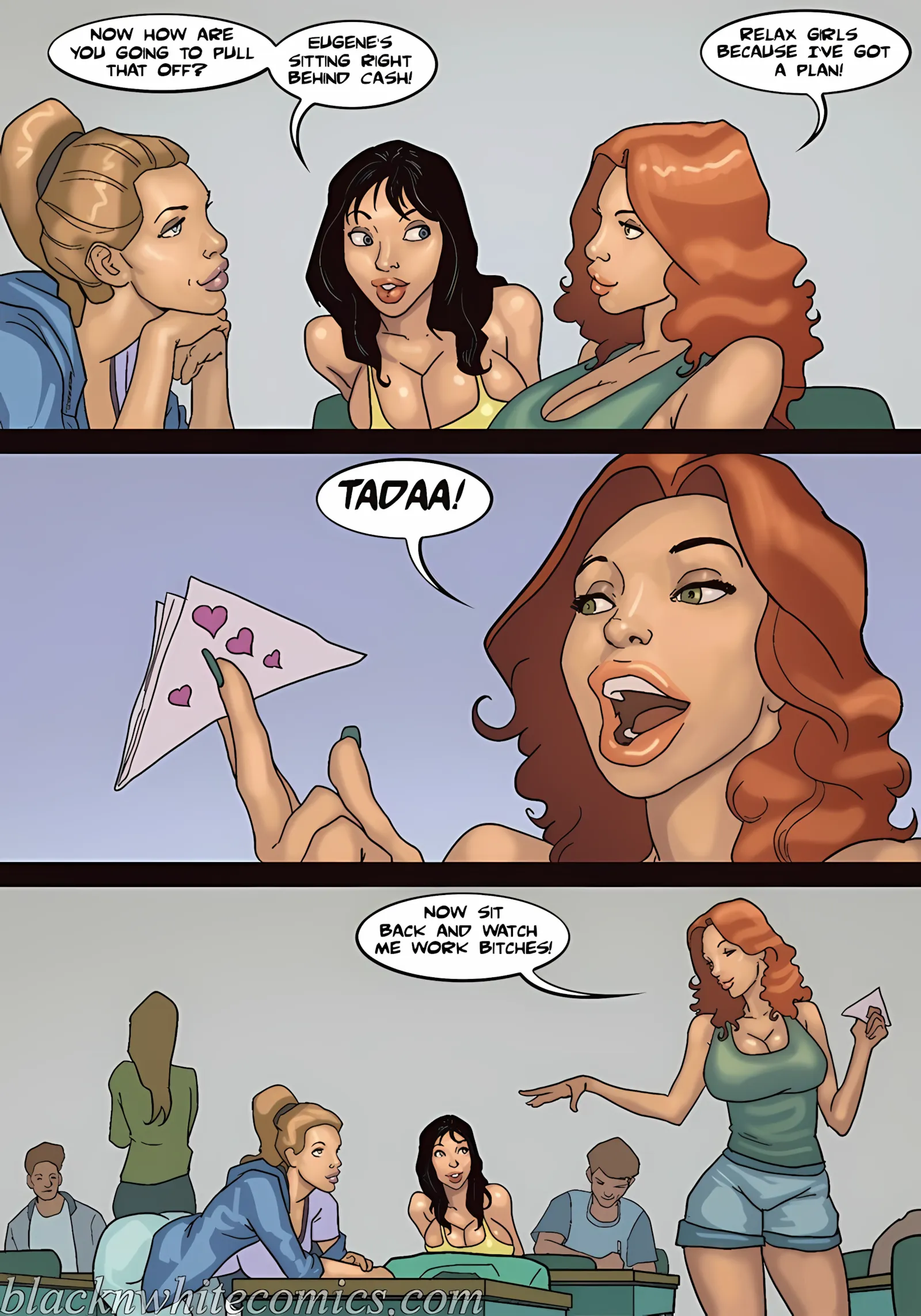 Detention [Yair], 3 . Detention - Part 3 [BlackNWhiteComics], page 5 of 181