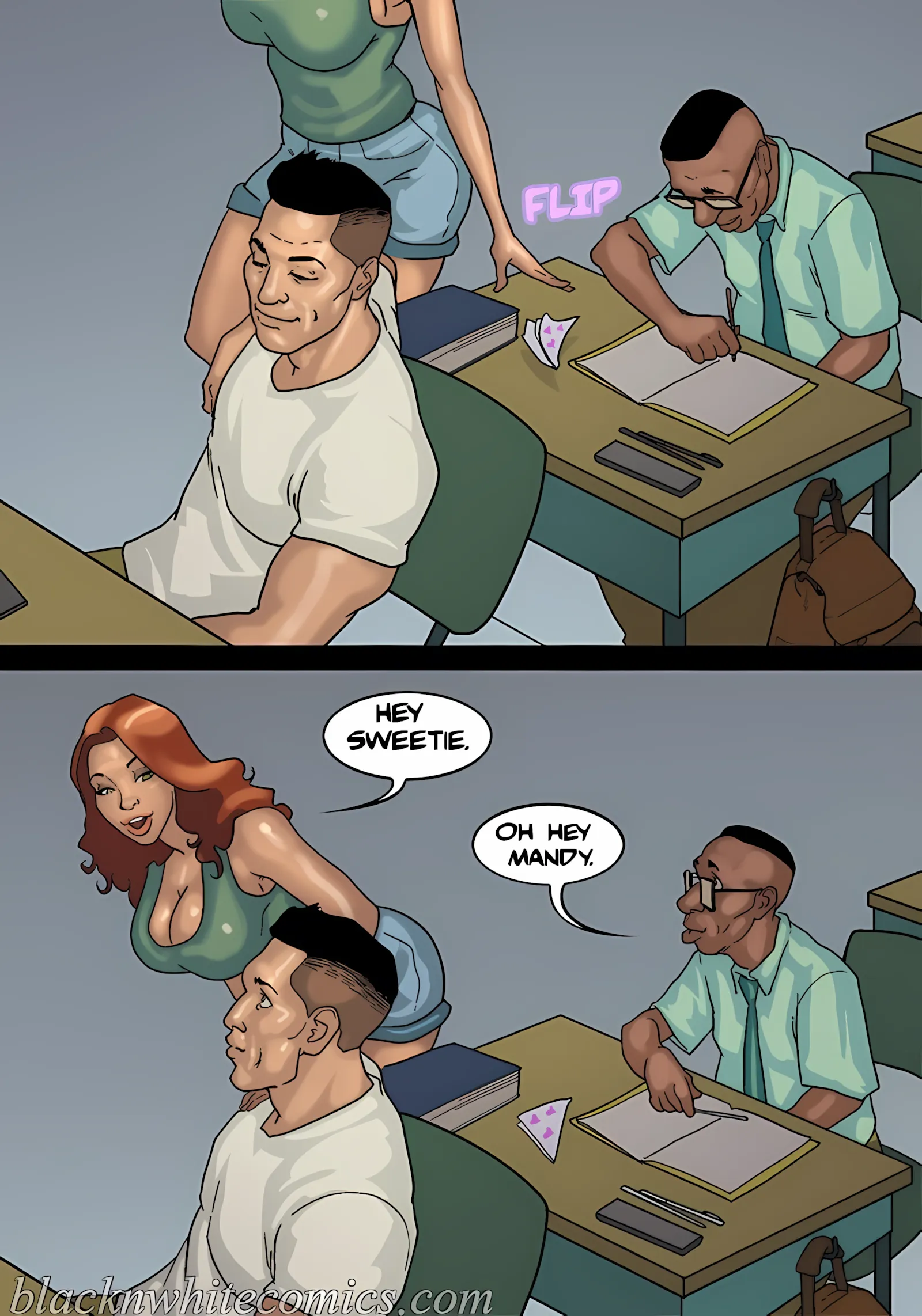 Detention [Yair], 3 . Detention - Part 3 [BlackNWhiteComics], page 6 of 181