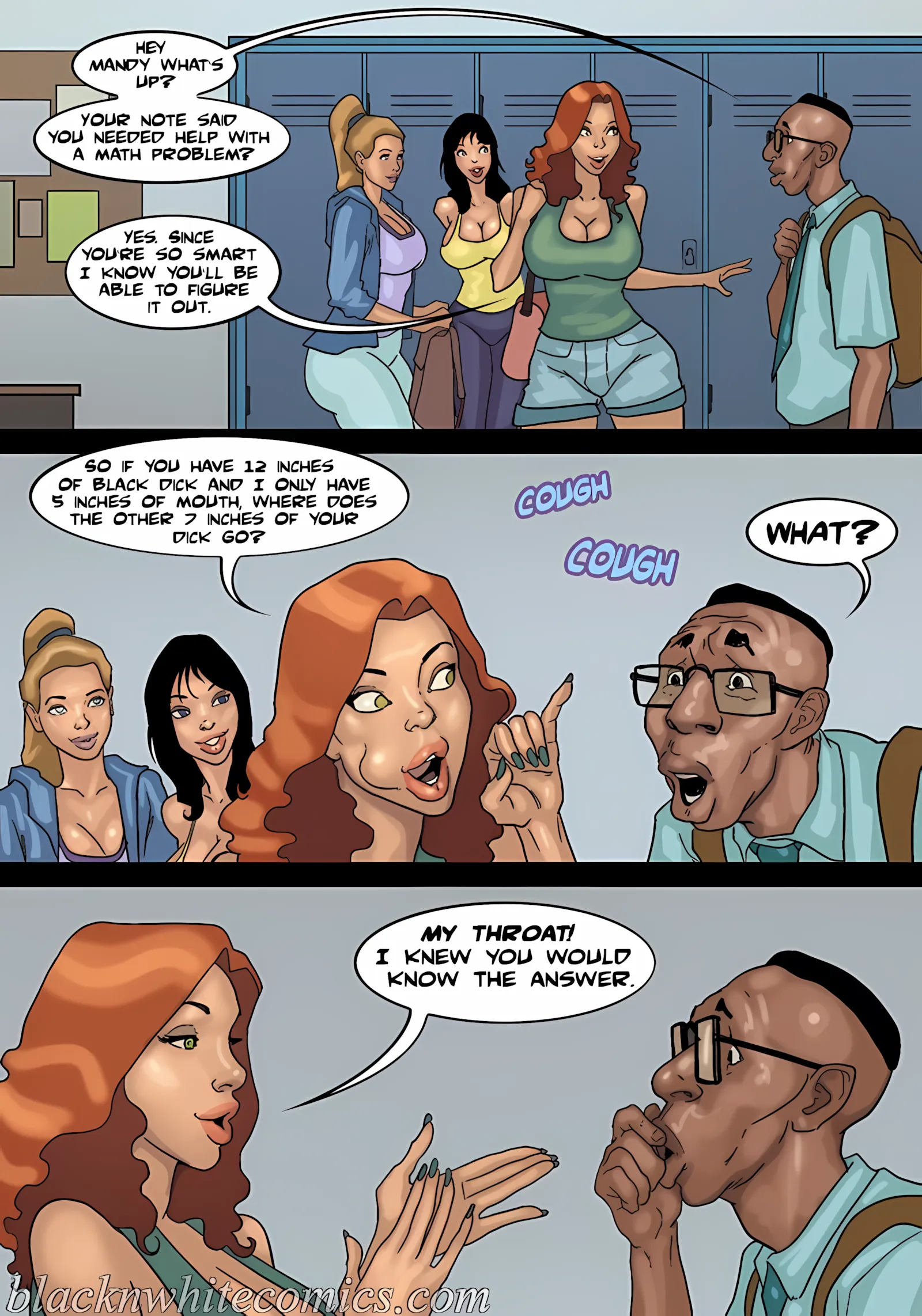 Detention [Yair], 3 . Detention - Part 3 [BlackNWhiteComics], page 9 of 181
