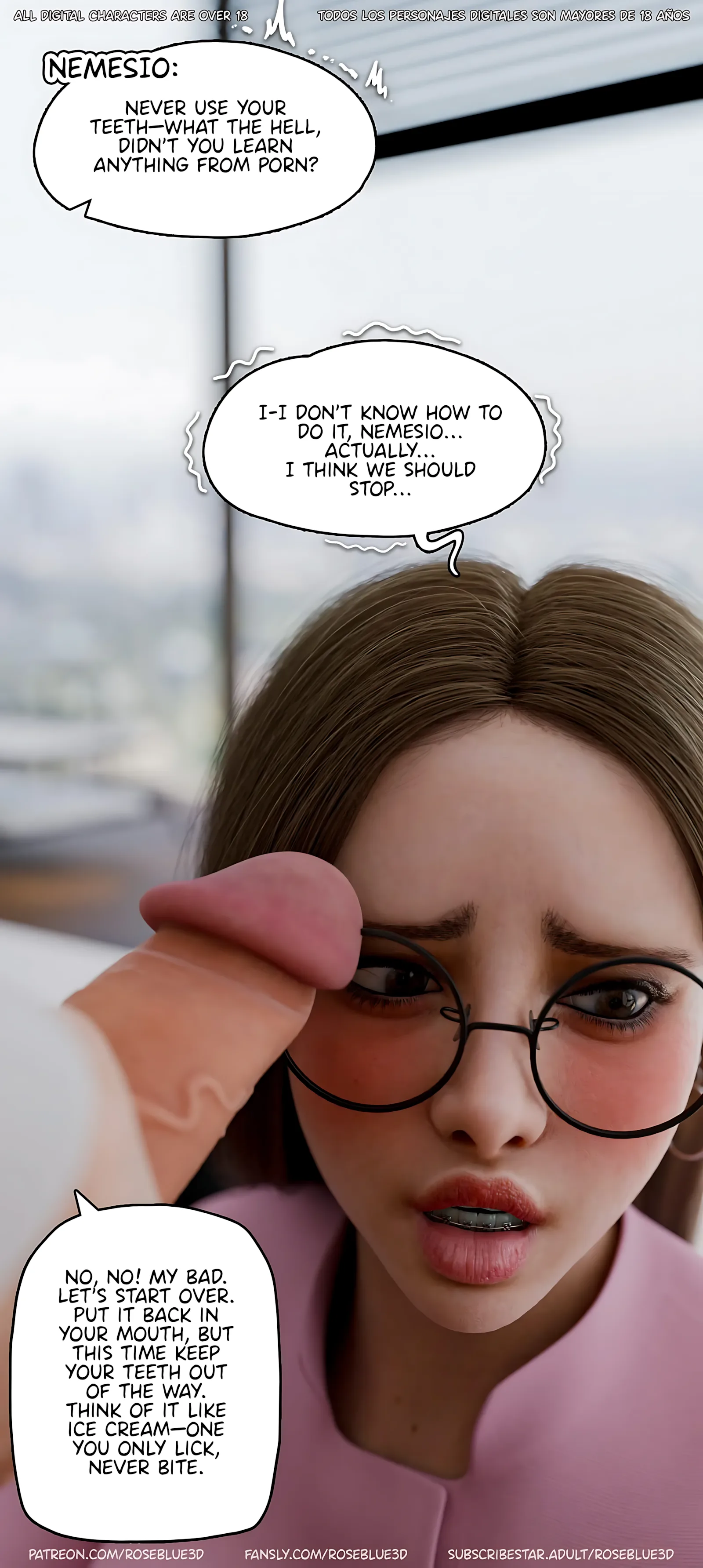Dismissed [Rose Blue 3D], 5 . Dismissed - Ch.5, page 64 of 92