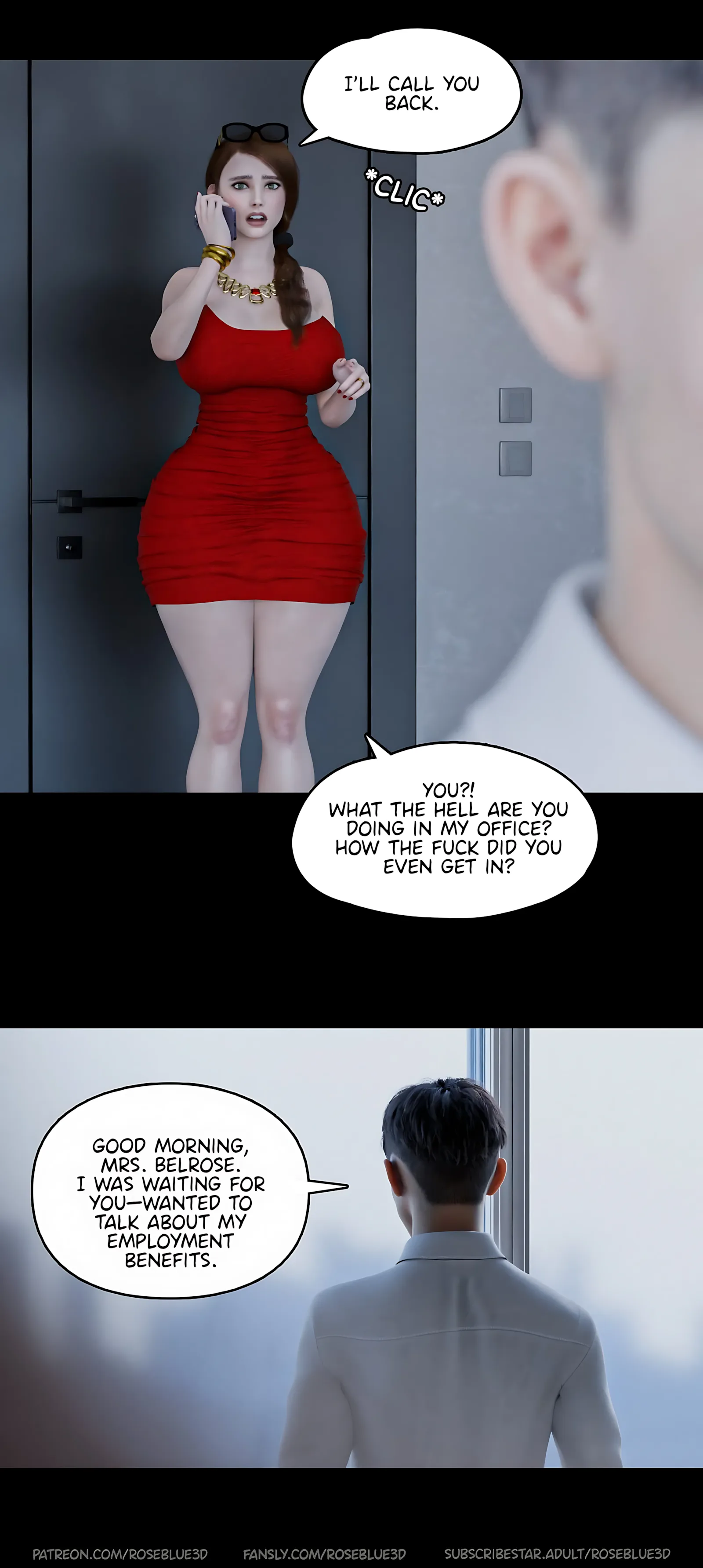 Dismissed [Rose Blue 3D], 3 . Dismissed - Ch.3, page 5 of 95