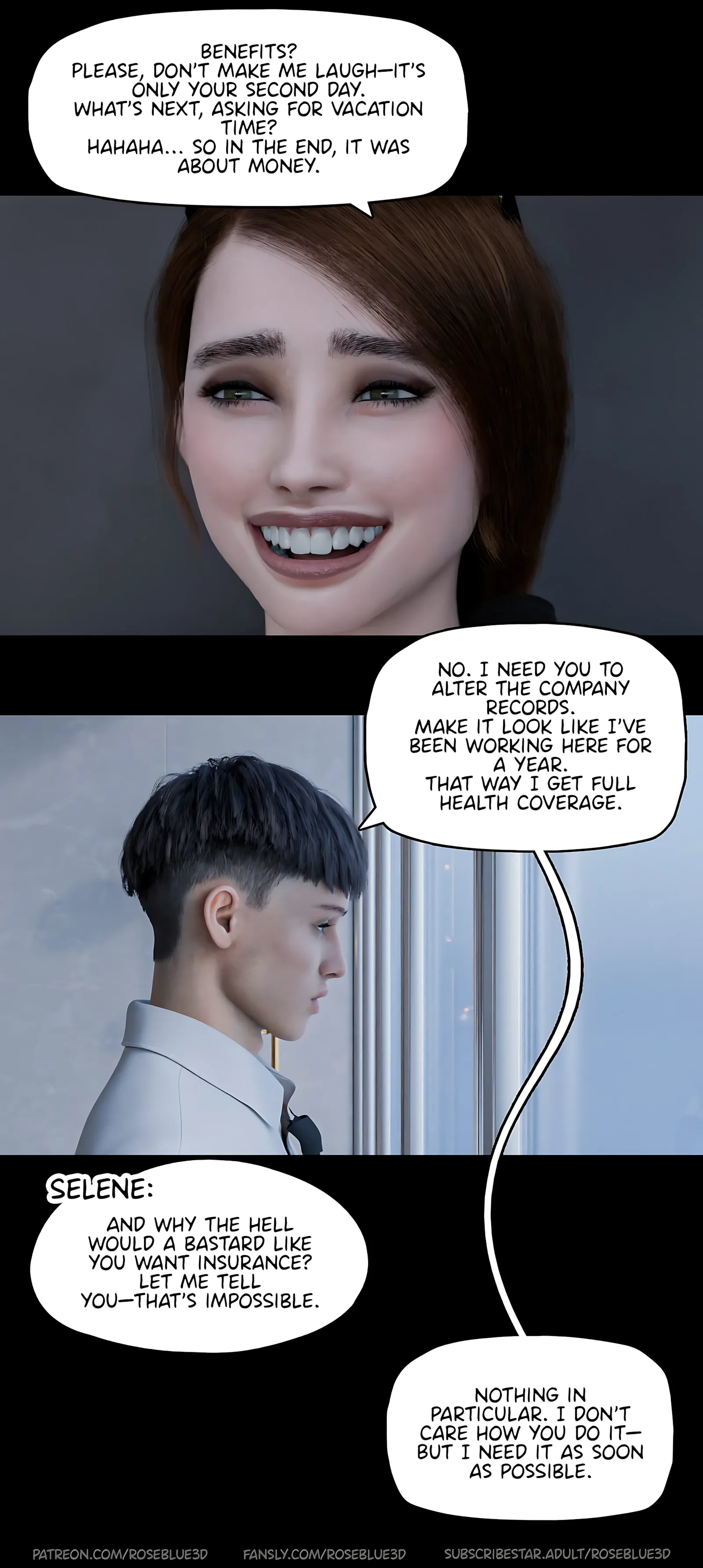 Dismissed [Rose Blue 3D], 3 . Dismissed - Ch.3, page 6 of 95