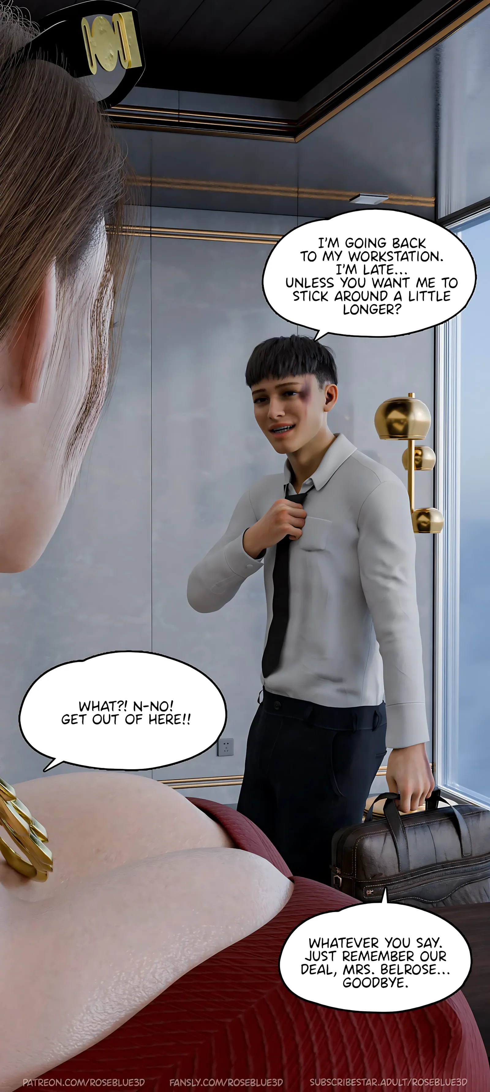 Dismissed [Rose Blue 3D], 3 . Dismissed - Ch.3, page 86 of 95