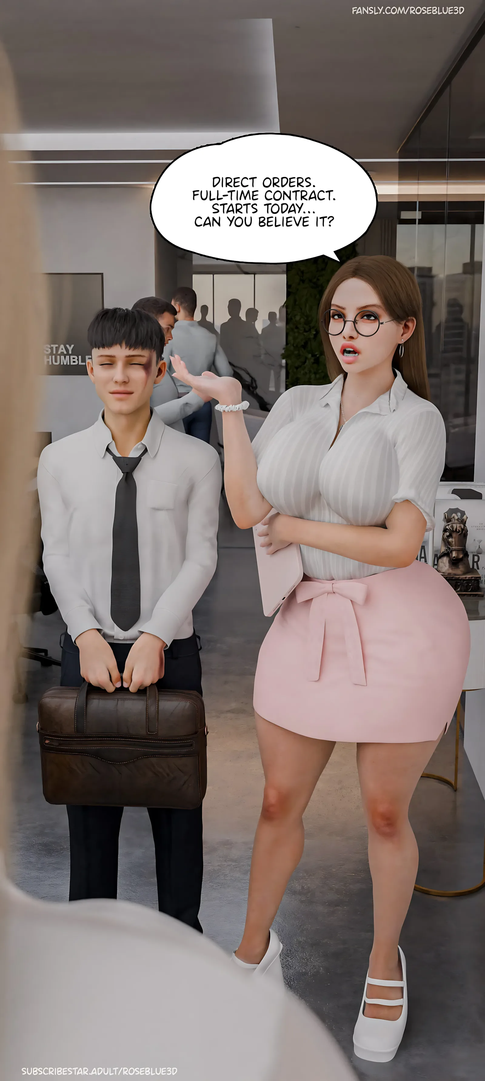 Dismissed [Rose Blue 3D], 2 . Dismissed - Ch.2, page 39 of 83