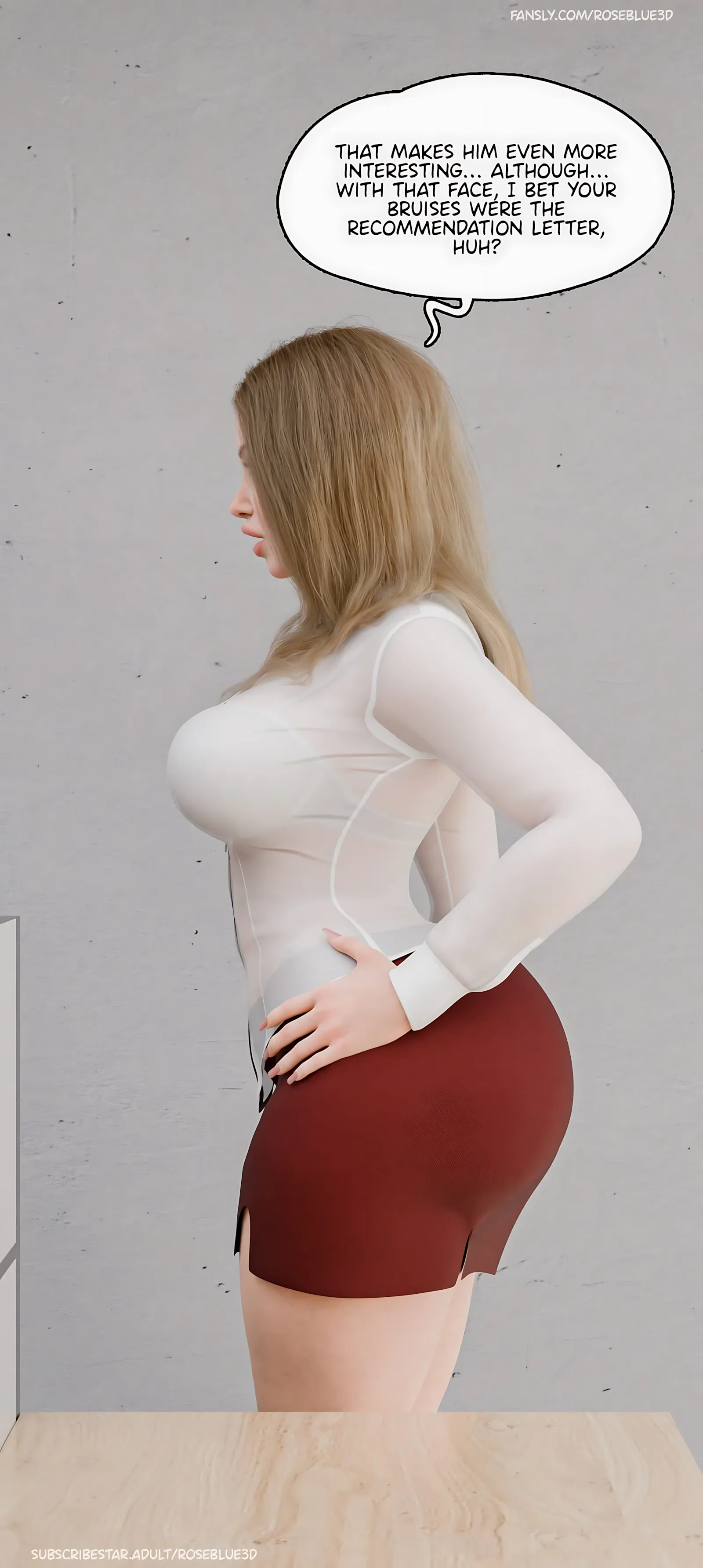 Dismissed [Rose Blue 3D], 2 . Dismissed - Ch.2, page 40 of 83