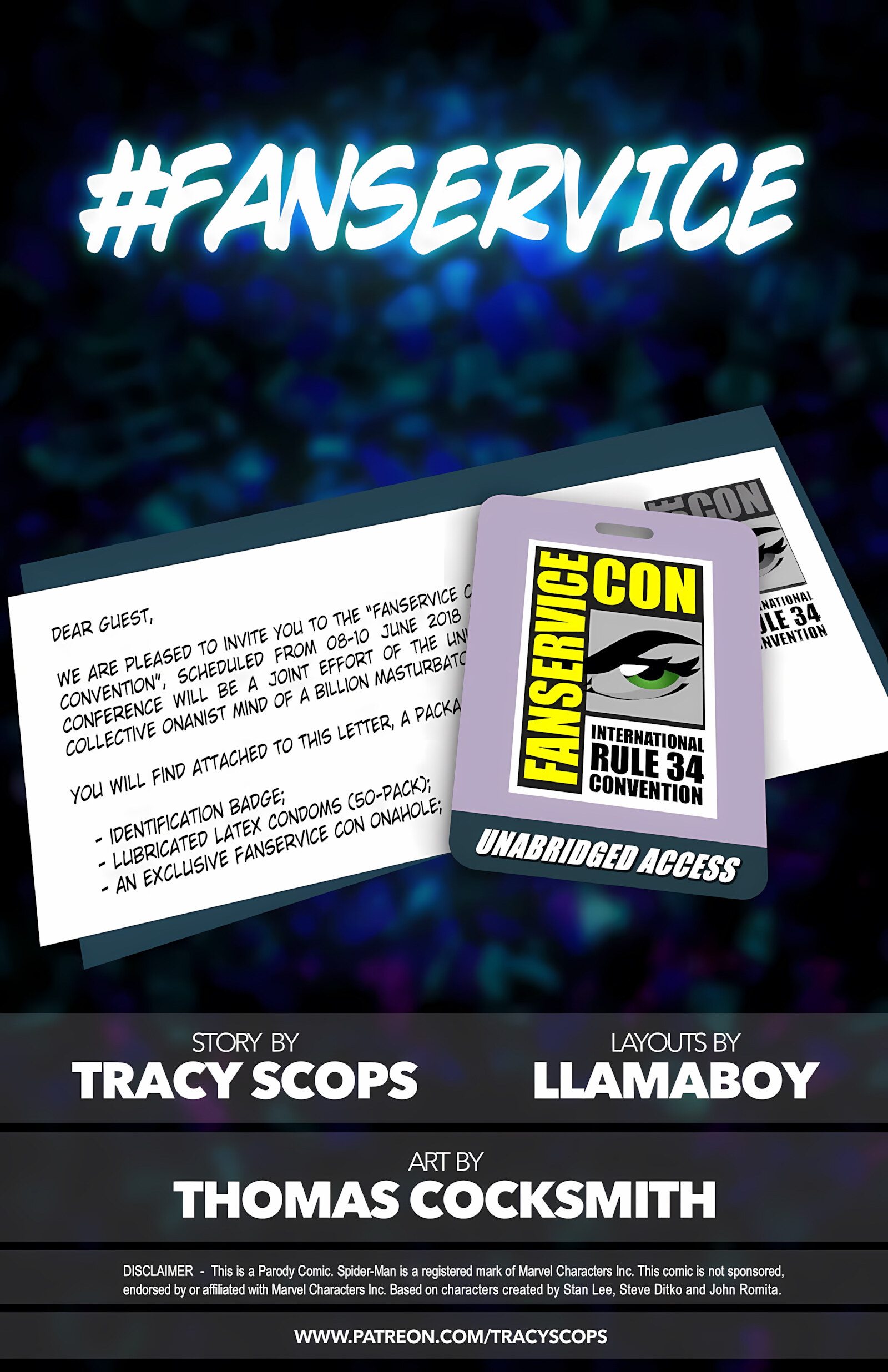Fanservice Convention [Tracy Scops], Fanservice Convention 1, page 2 of 11