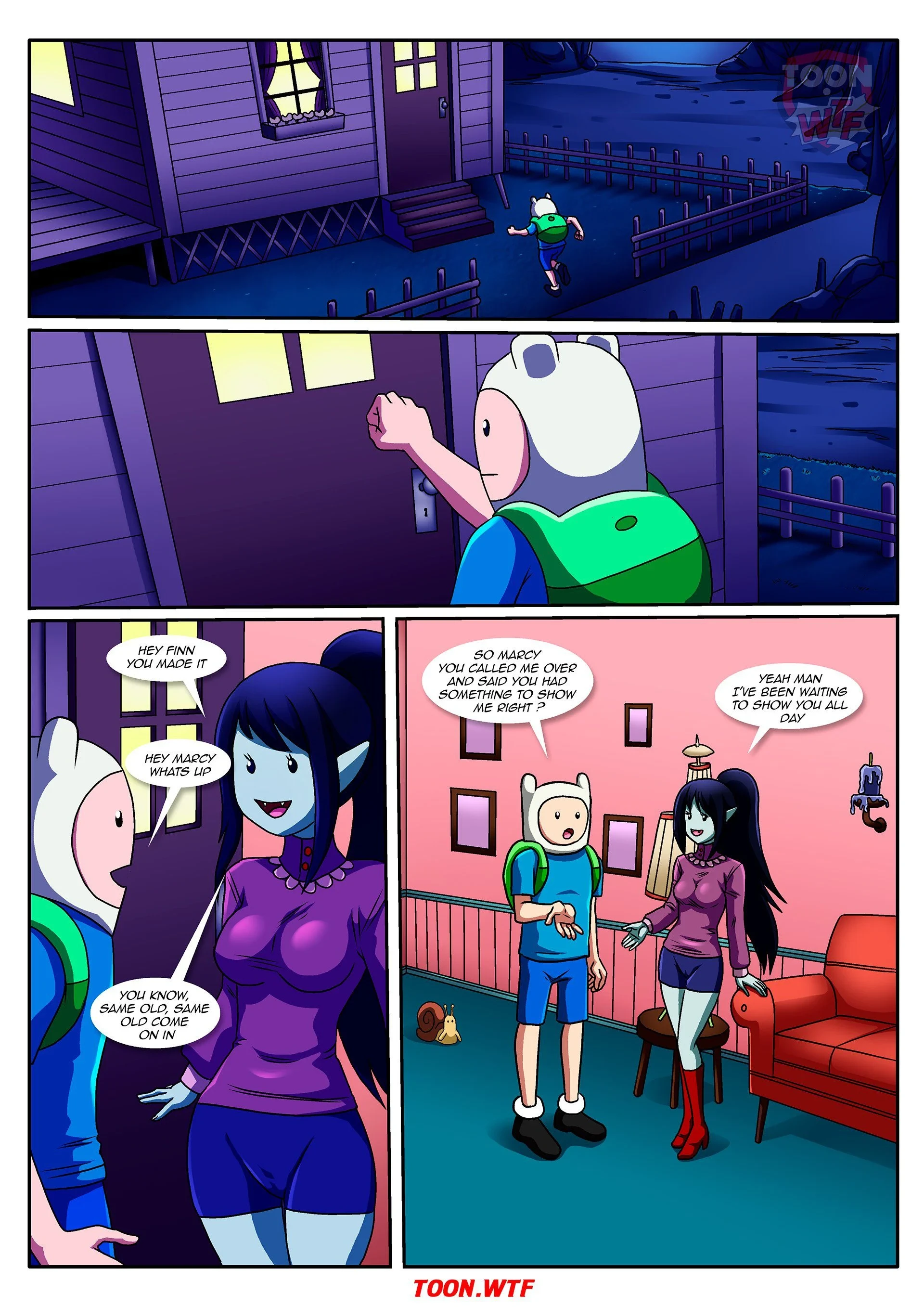 Fifty Shades of Fangs (Adventure Time) [Palcomix], 1 . Fifty Shades of Fangs - (Adventure Time) [Palcomix], page 2 of 21