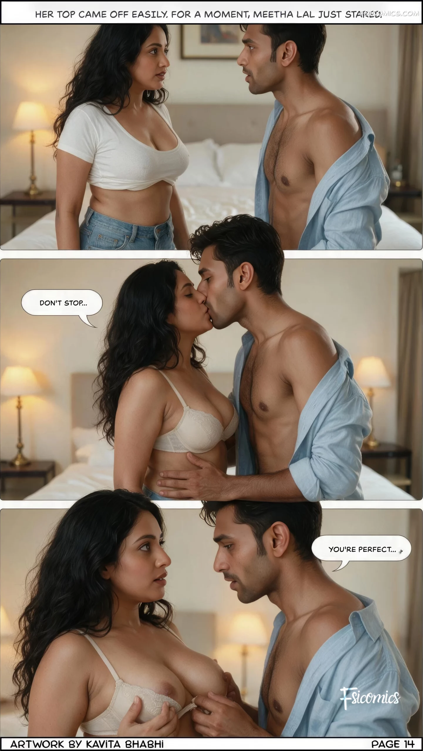 Forbidden Neighbor – Desi Desires, 1. Forbidden Neighbor - Chapter 1, page 15 of 22