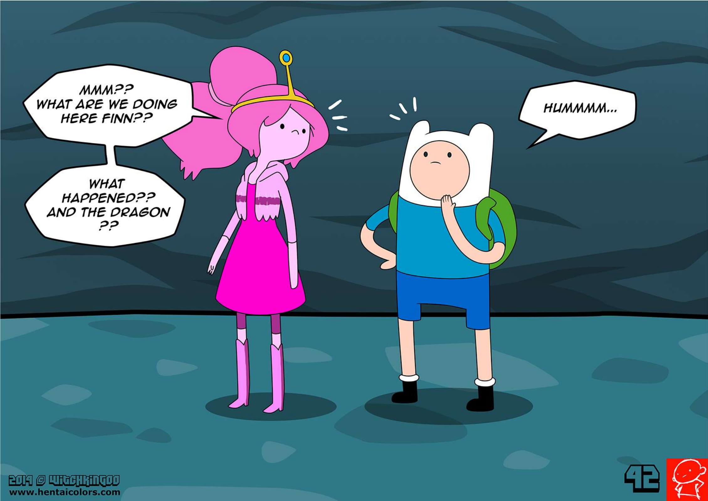 Adventure Time – The Eye [Witchking00], Adventure Time – The Eye, page 44 of 46
