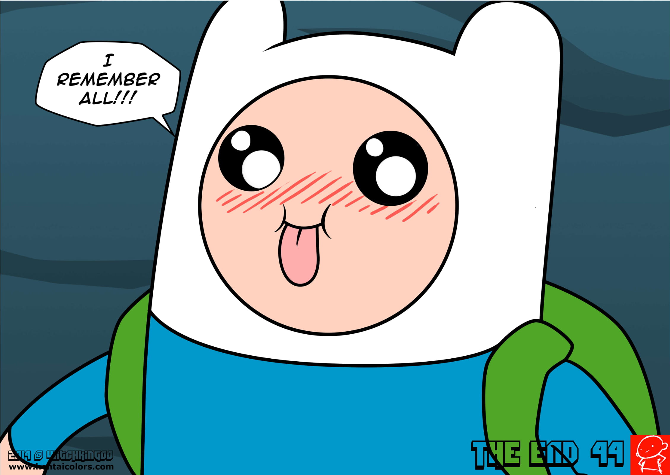 Adventure Time – The Eye [Witchking00], Adventure Time – The Eye, page 46 of 46