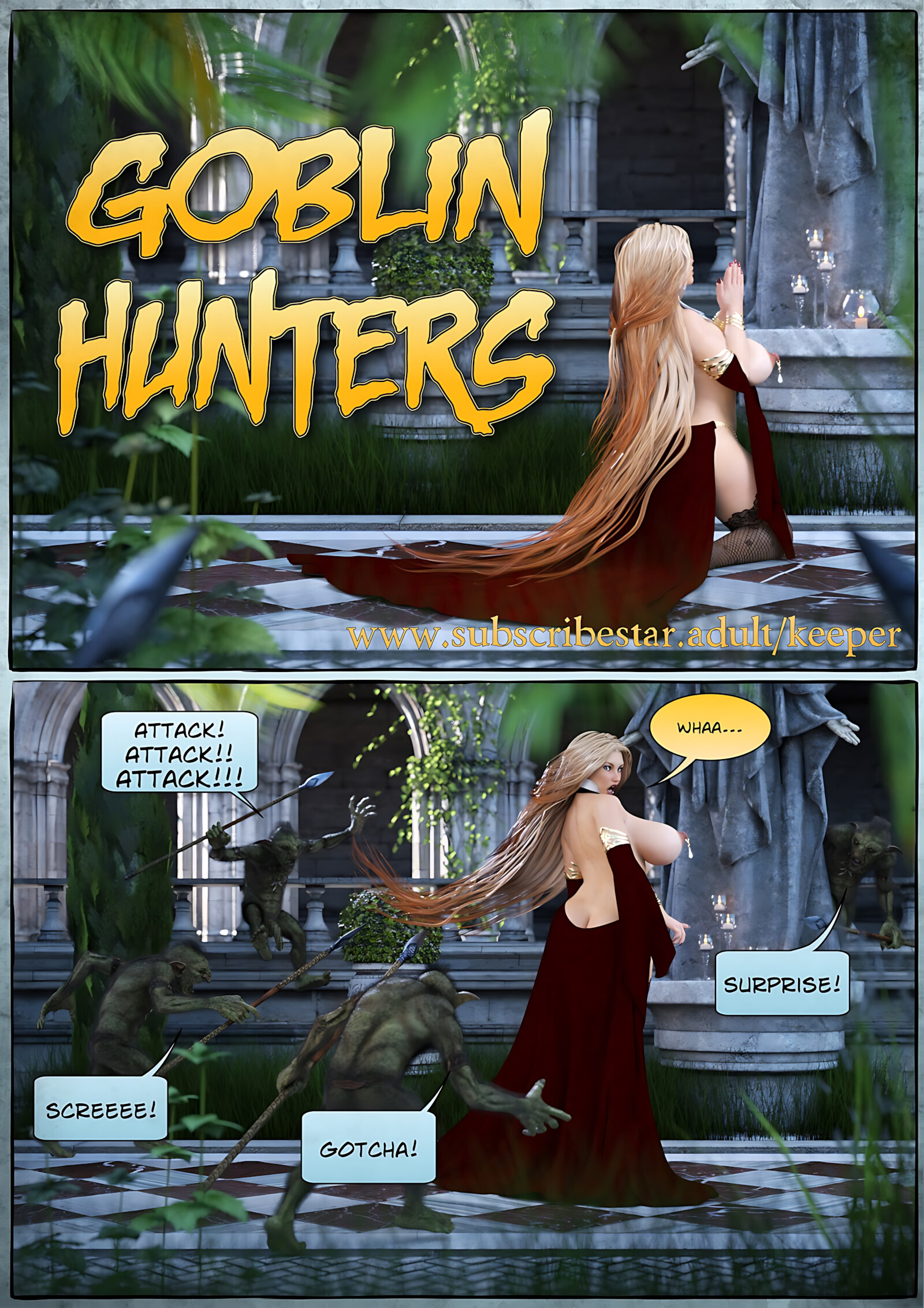 Goblin Hunters [Keeper], Goblin Hunters, page 1 of 15
