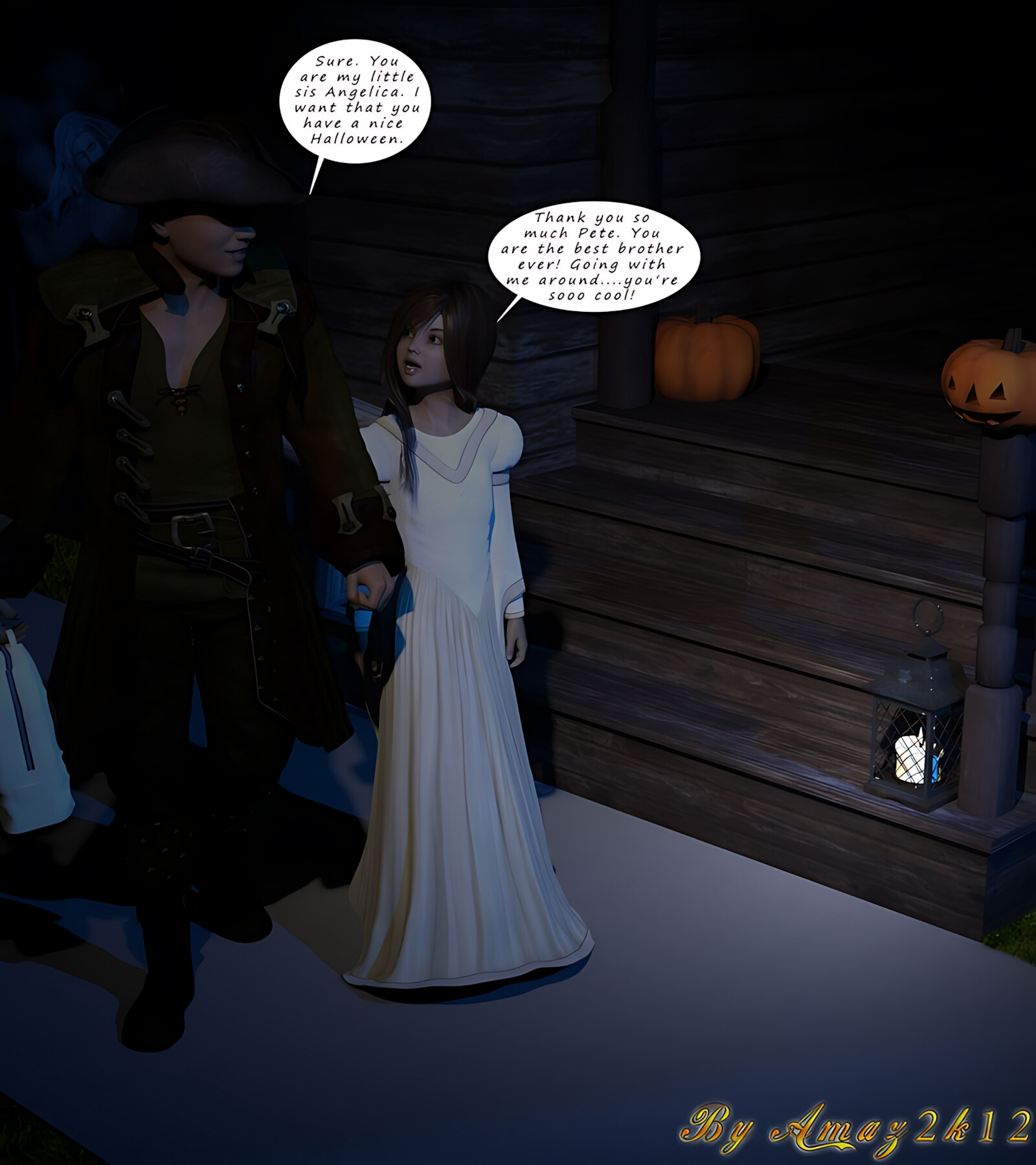 Halloween Sequence [Amazeroth], Halloween Sequence, page 1 of 16