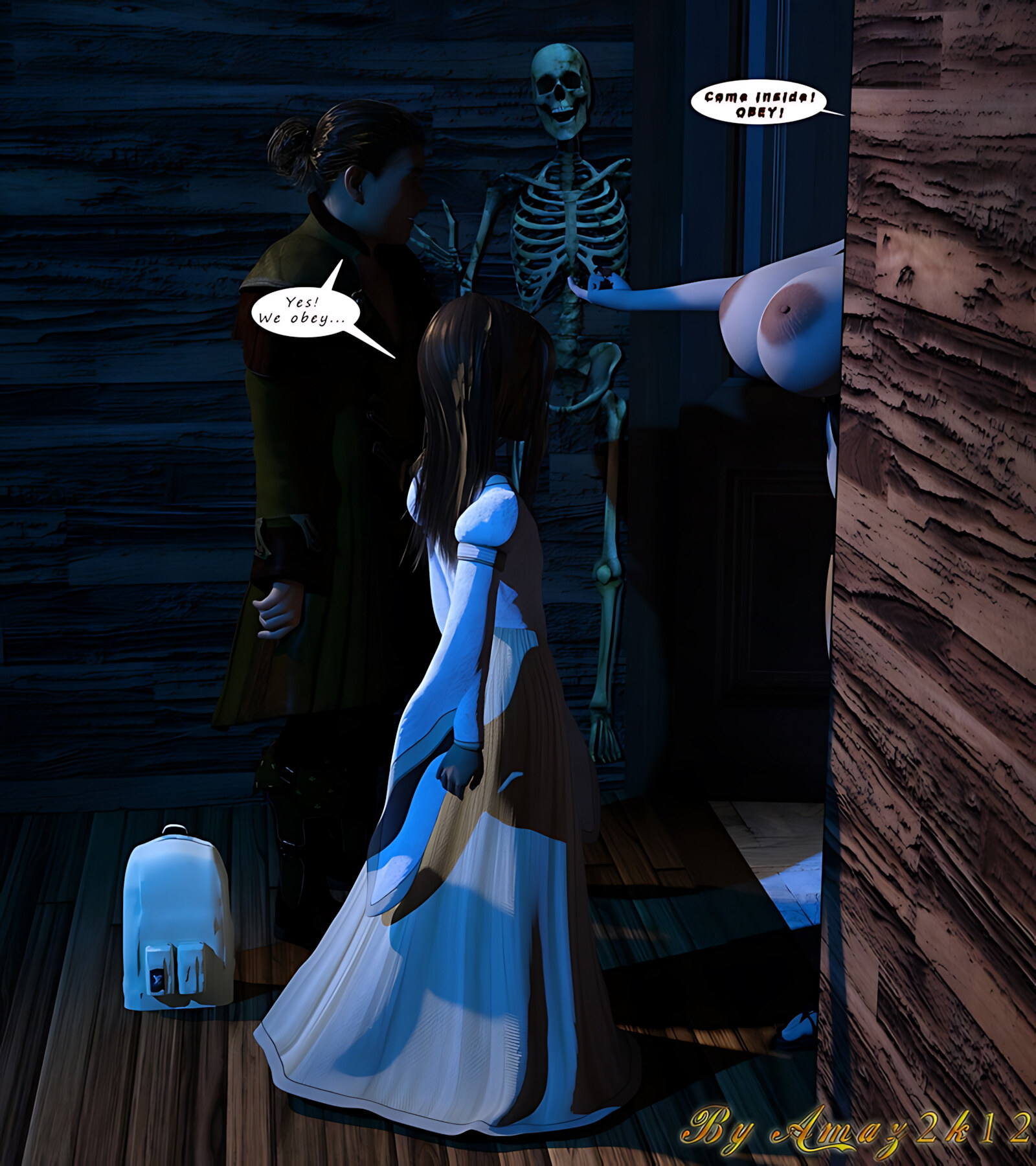 Halloween Sequence [Amazeroth], Halloween Sequence, page 4 of 16