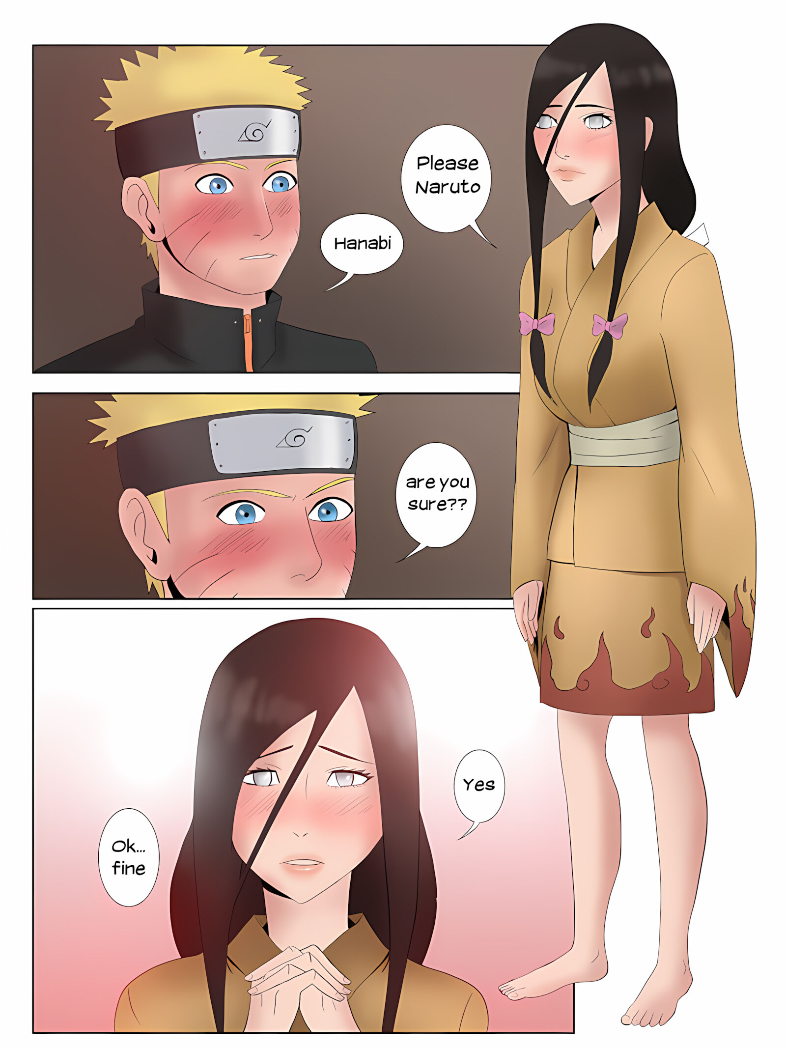 Hanabi Hyuga [Felsala], Hanabi Hyuga, page 1 of 5