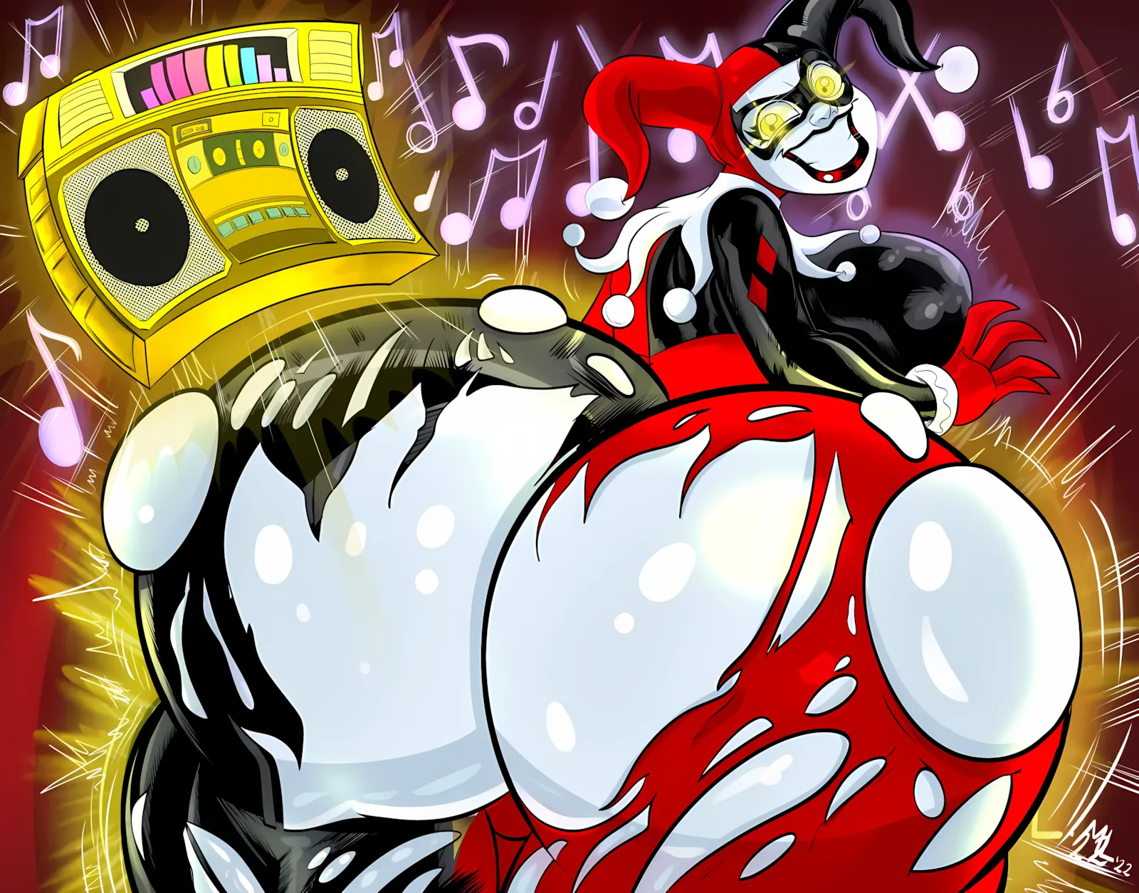 Harley Quinn: Don’t Open ’til Christmas [Ameizing Lewds], Harley Quinn: Don't Open 'til Christmas, page 17 of 33