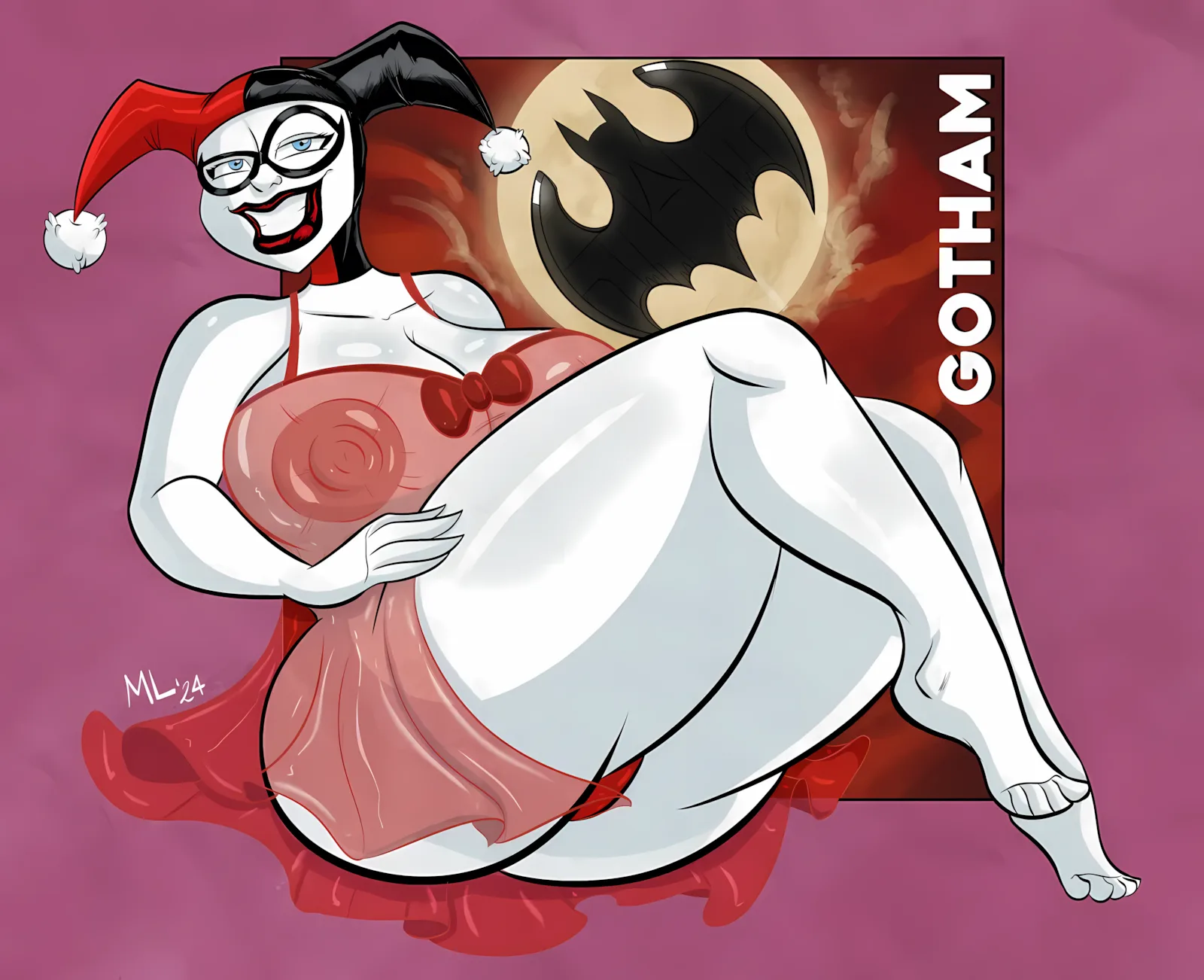Harley Quinn: Don’t Open ’til Christmas [Ameizing Lewds], Harley Quinn: Don't Open 'til Christmas, page 23 of 33