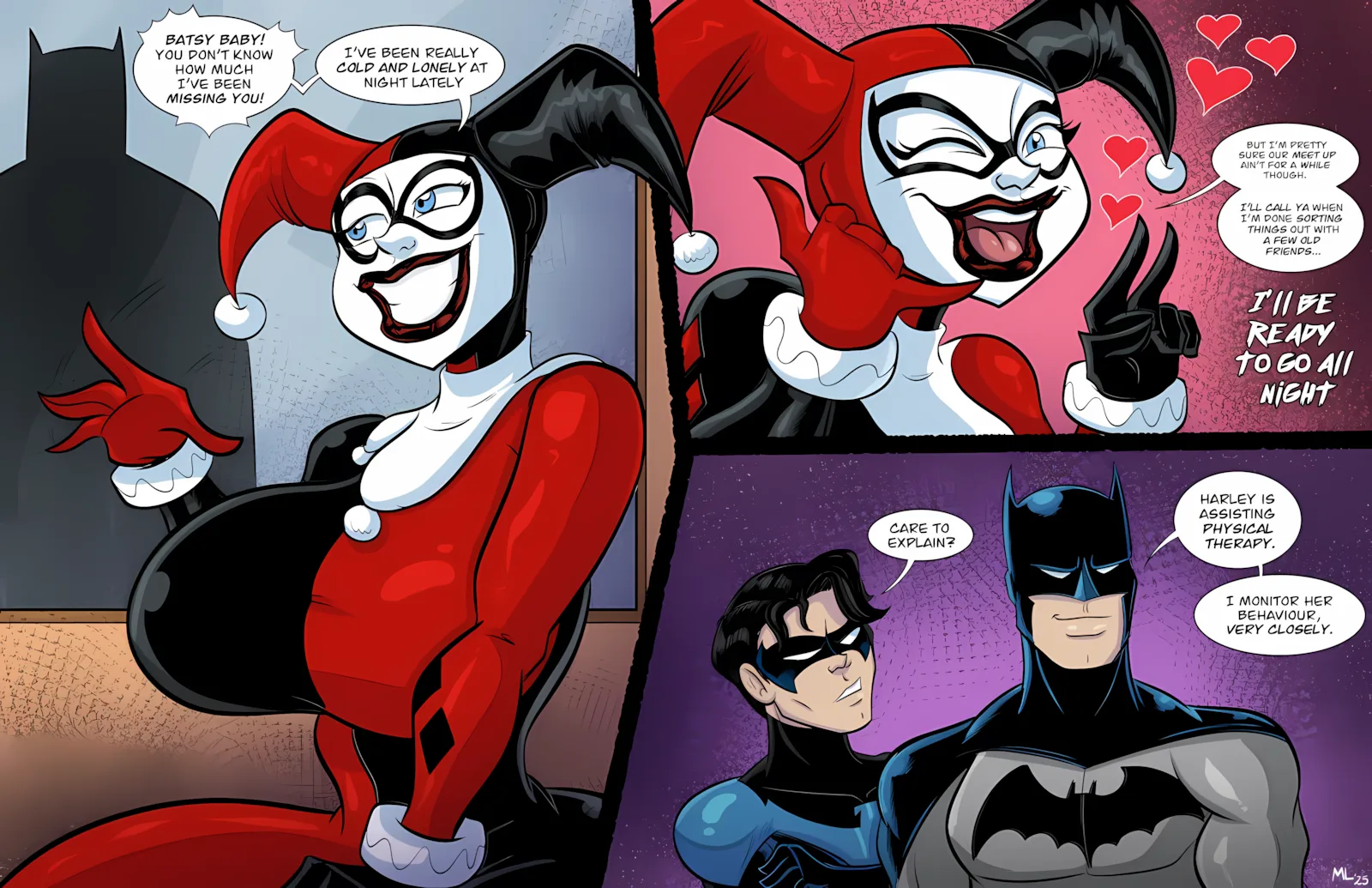 Harley Quinn: Don’t Open ’til Christmas [Ameizing Lewds], Harley Quinn: Don't Open 'til Christmas, page 28 of 33