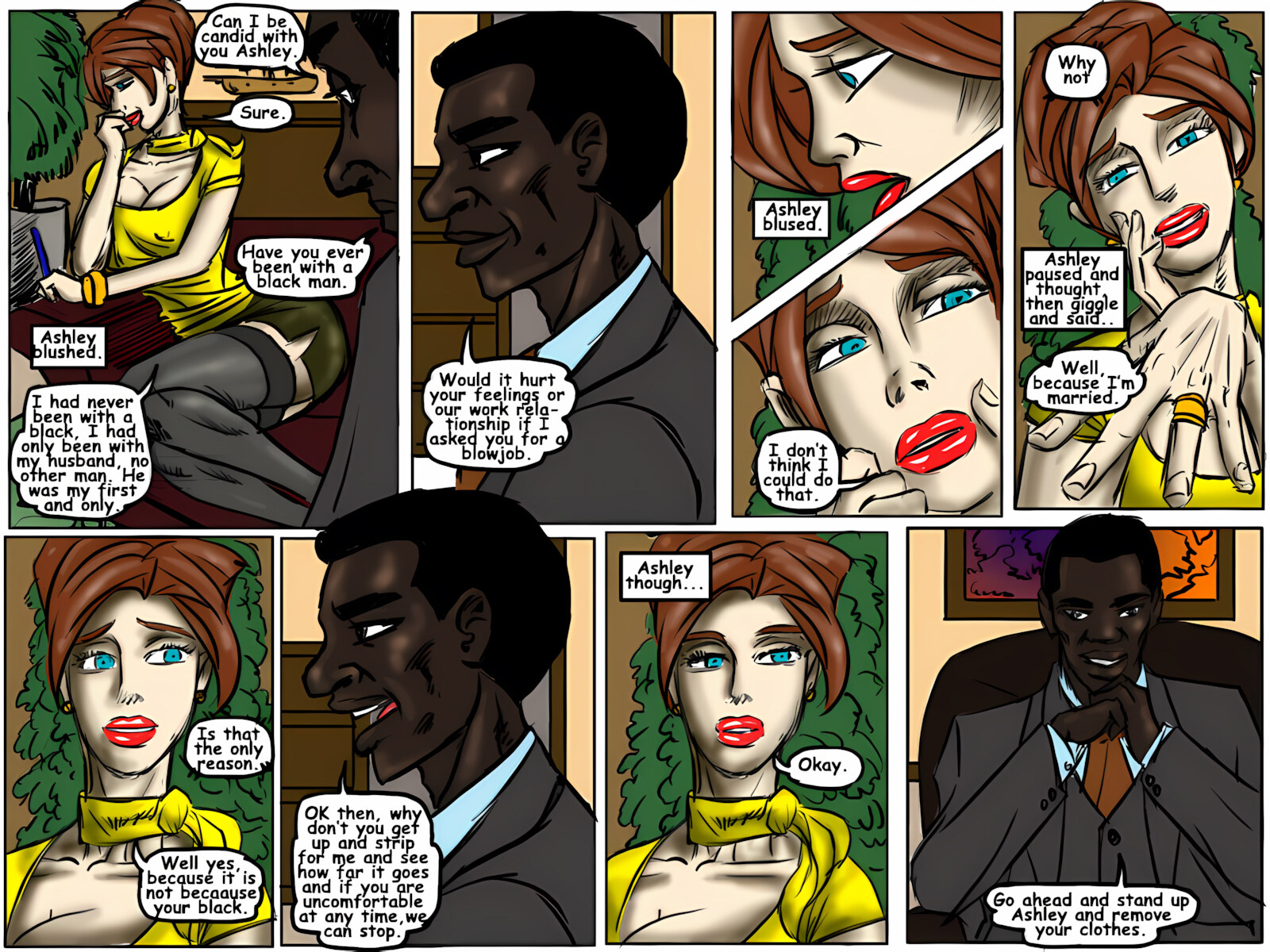 Heavy Cummers [IllustratedInterracial], Heavy Cummers, page 3 of 10