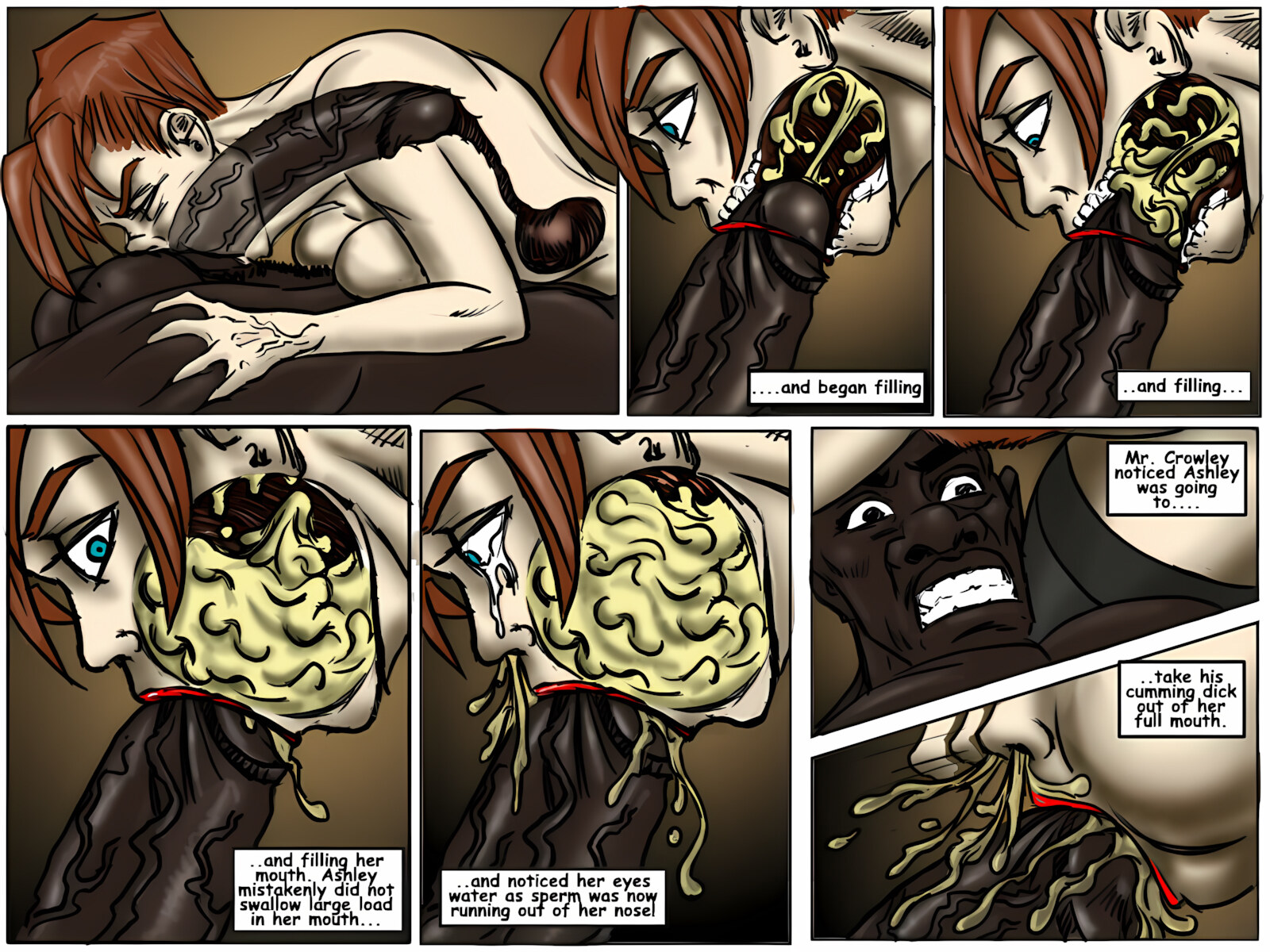 Heavy Cummers [IllustratedInterracial], Heavy Cummers, page 8 of 10