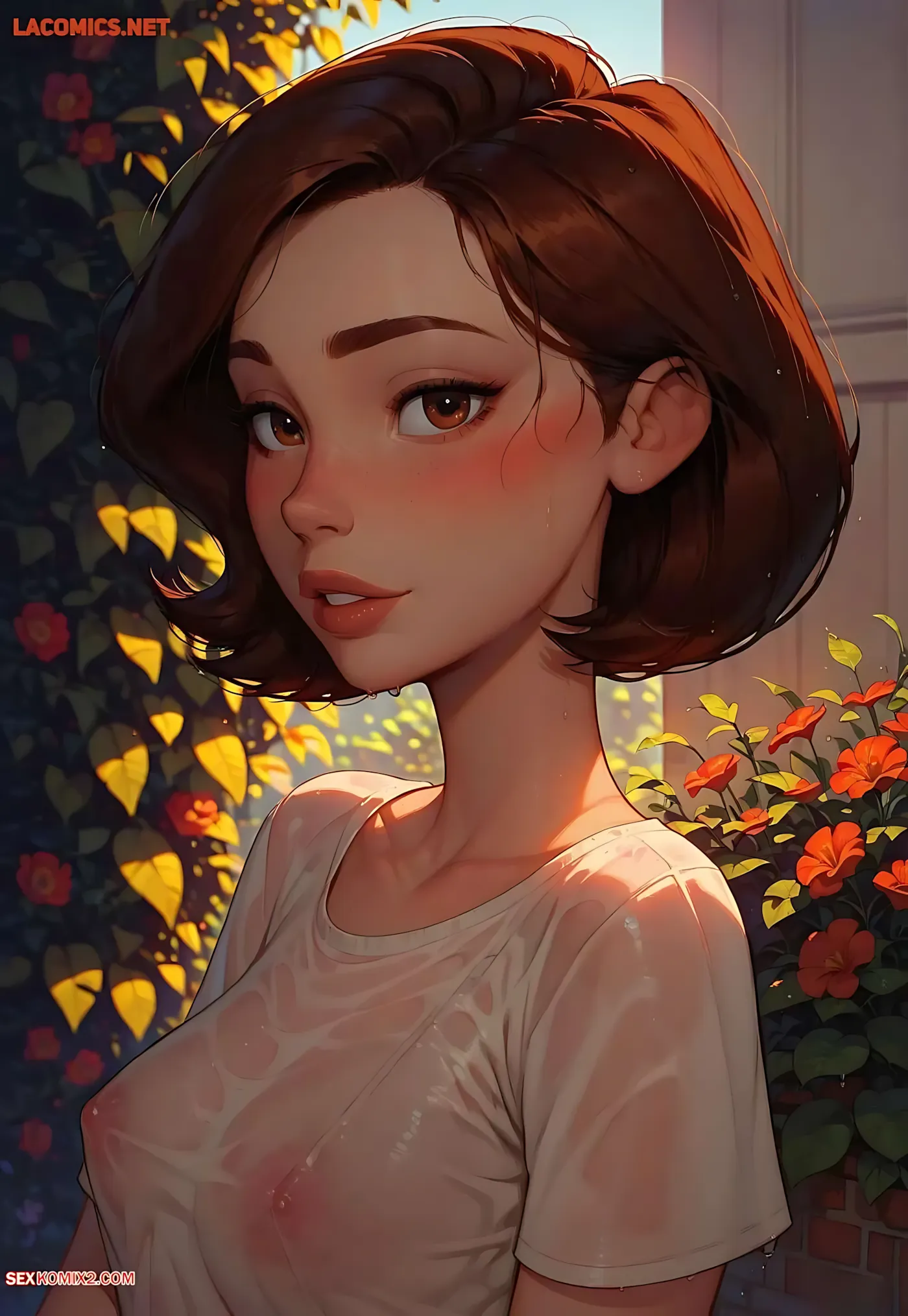 Helen Watering in the Greenhouse, Helen Watering in the Greenhouse [The Incredible], page 4 of 66