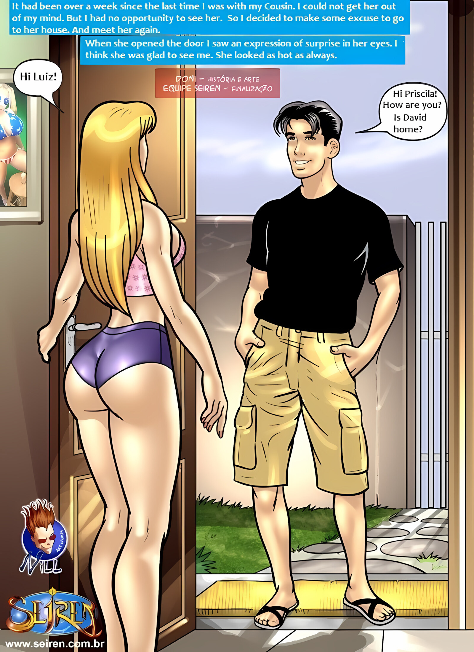 Hot Cousin [Seiren], Hot Cousin Part 2, page 2 of 26