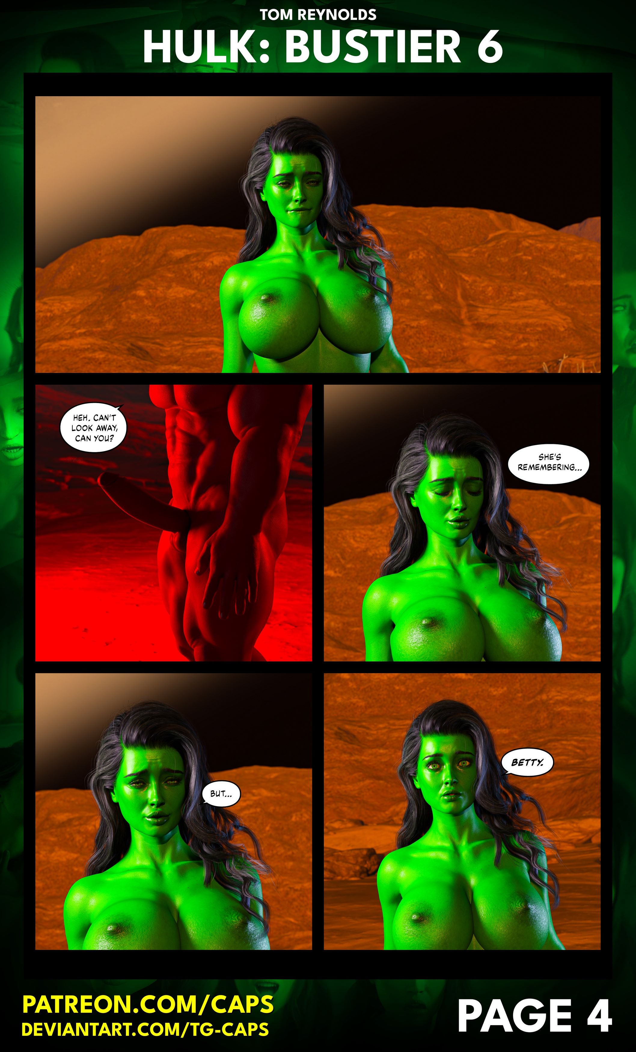 Hulk: Bustier [Tom Reynolds], Hulk: Bustier 6, page 4 of 5