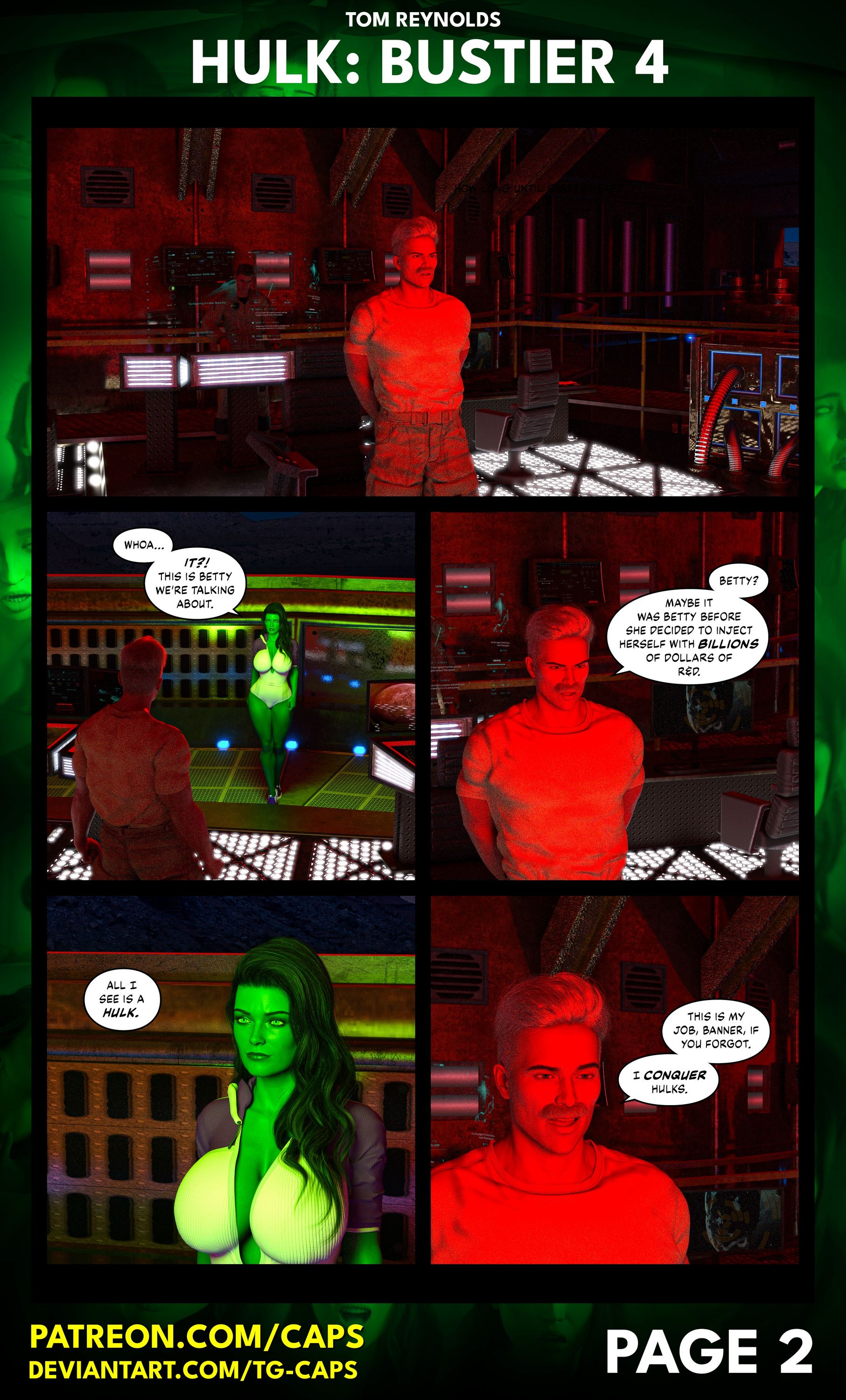 Hulk: Bustier [Tom Reynolds], Hulk: Bustier 4, page 2 of 35