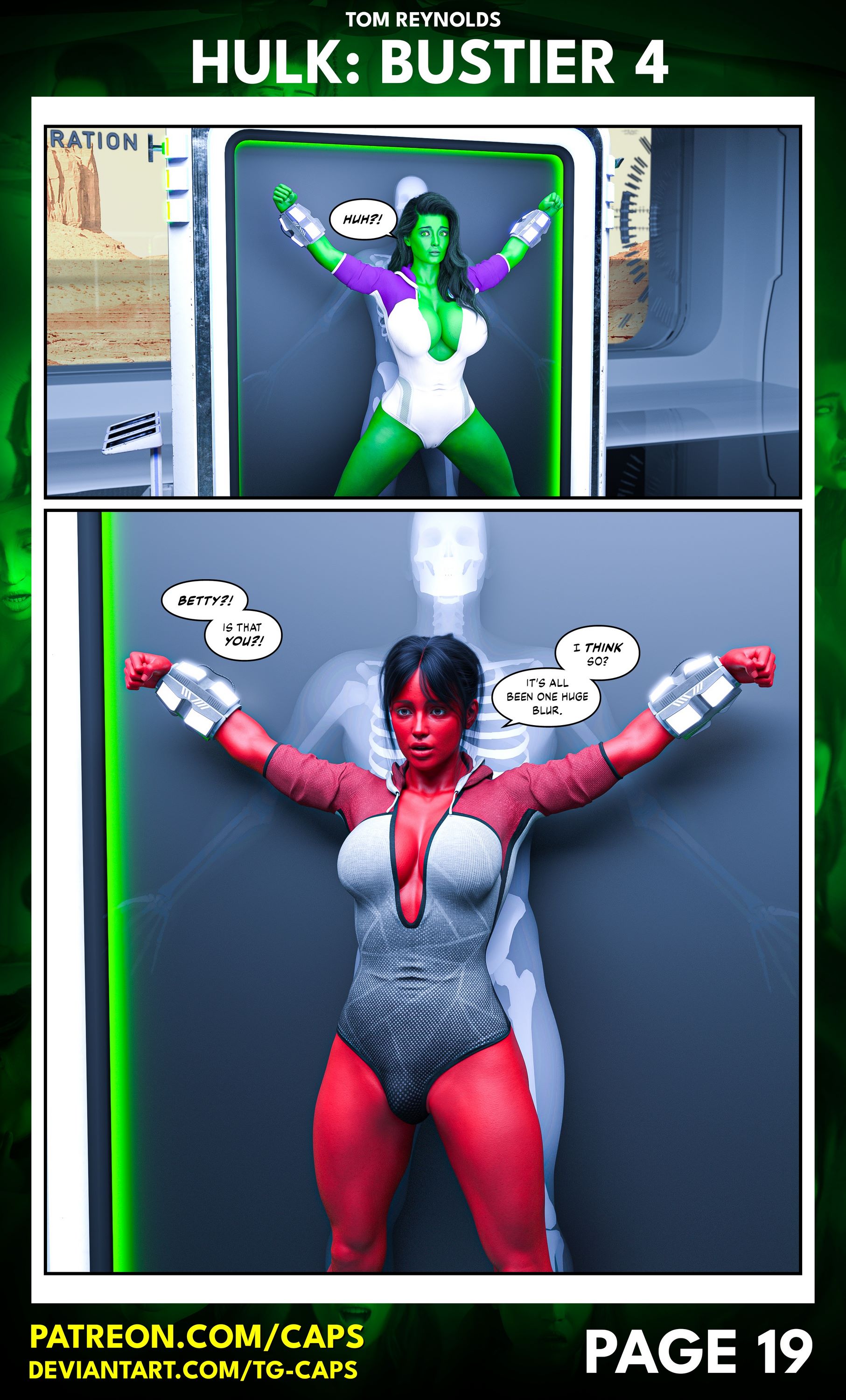Hulk: Bustier [Tom Reynolds], Hulk: Bustier 4, page 18 of 35